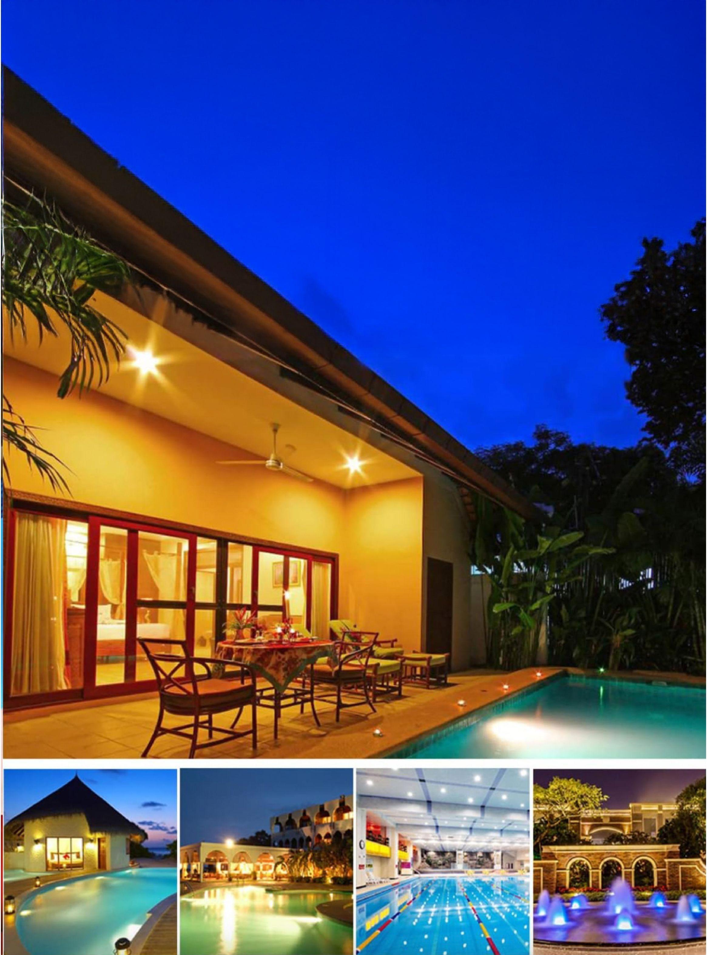 Foco Led Piscina 12w 7 Colores Con Control Remoto Homeclaf-5