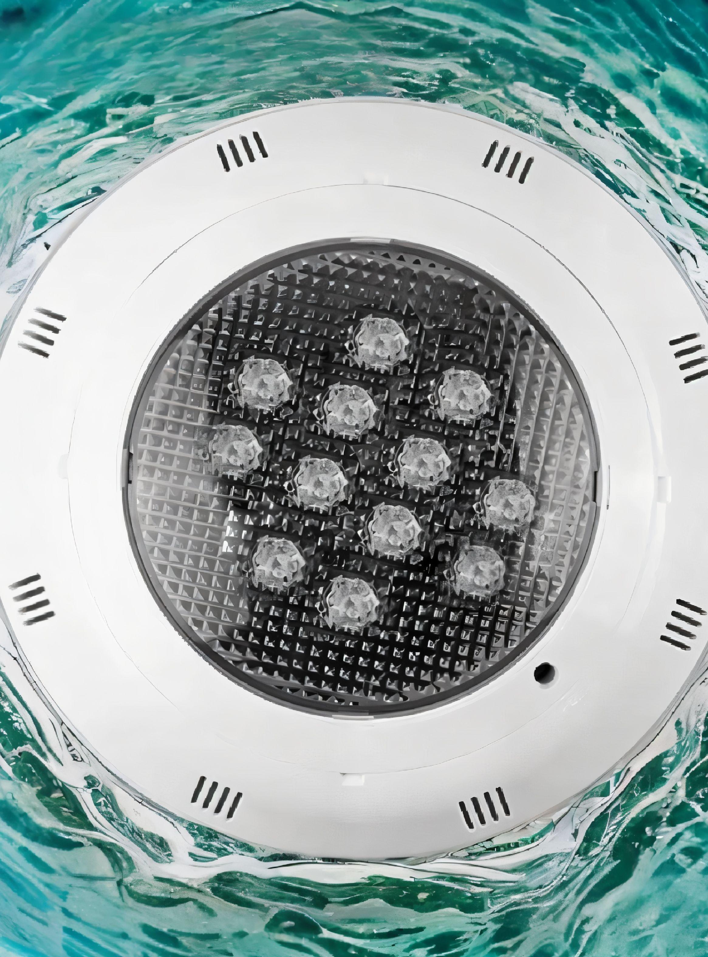 Foco Led Piscina 12w 7 Colores Con Control Remoto Homeclaf-6