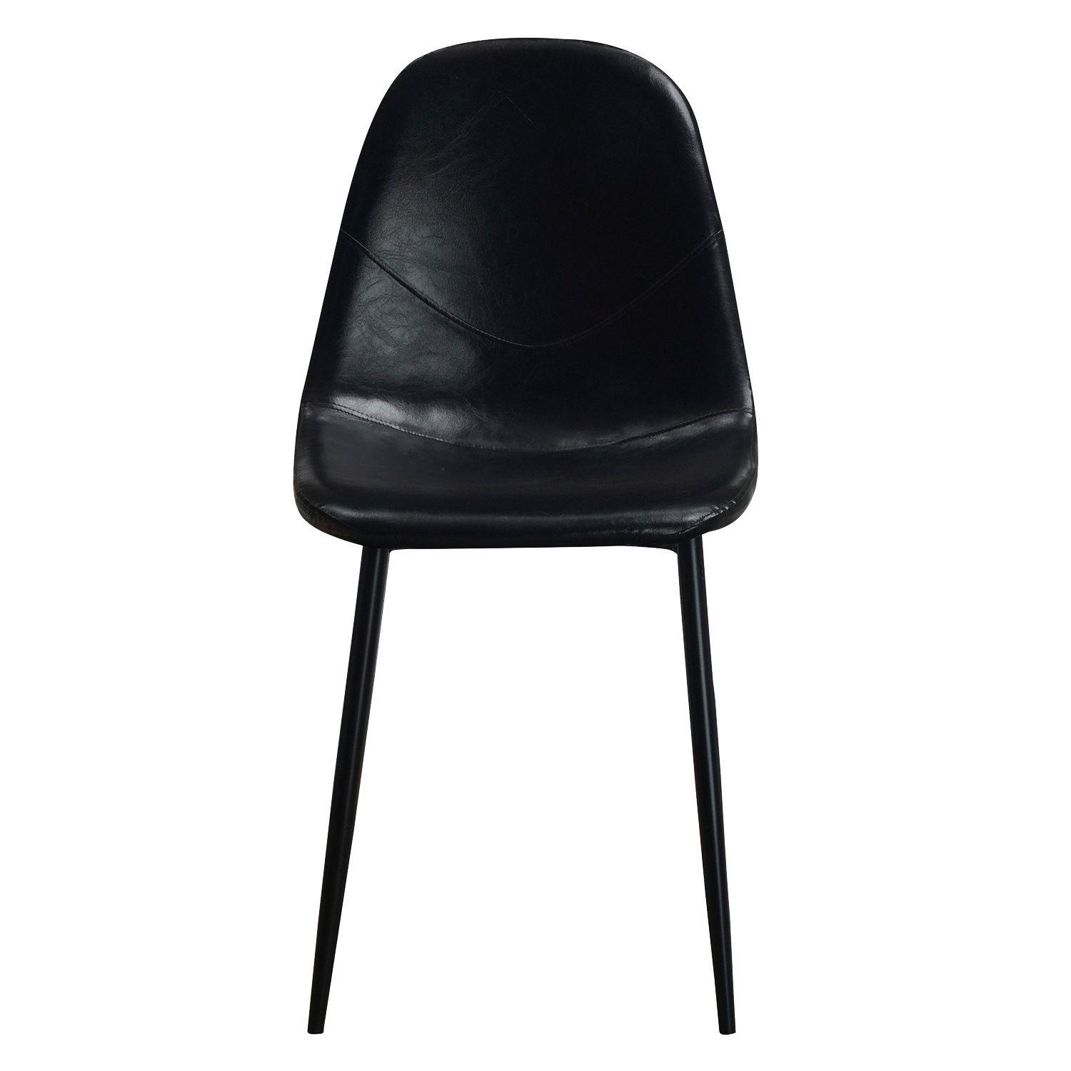 Silla Concept Leather Negra-2