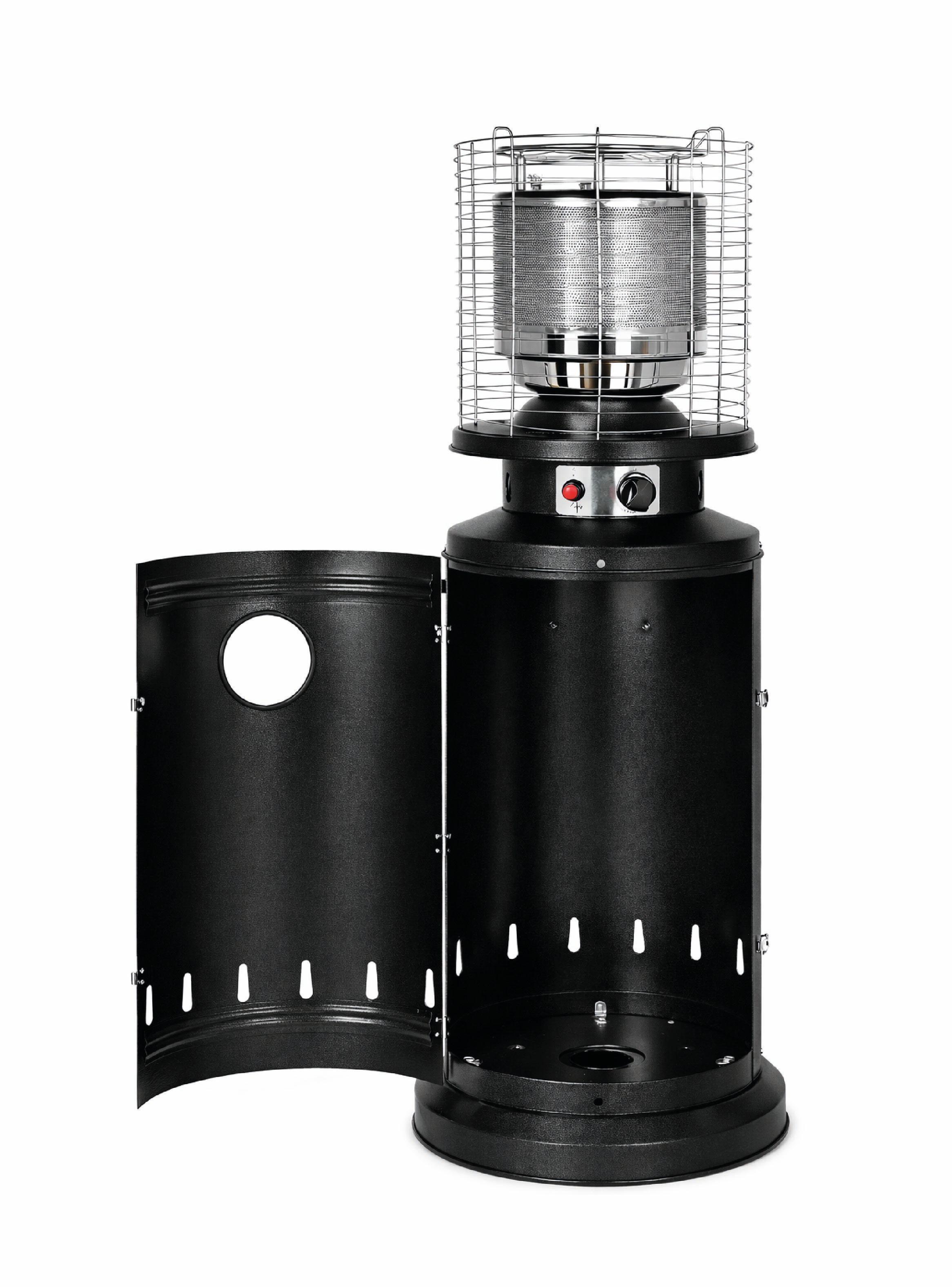 Estufa De Patio Baja Negra a Gas de 11kg Terrazas Interior Exterior Bfresh-4