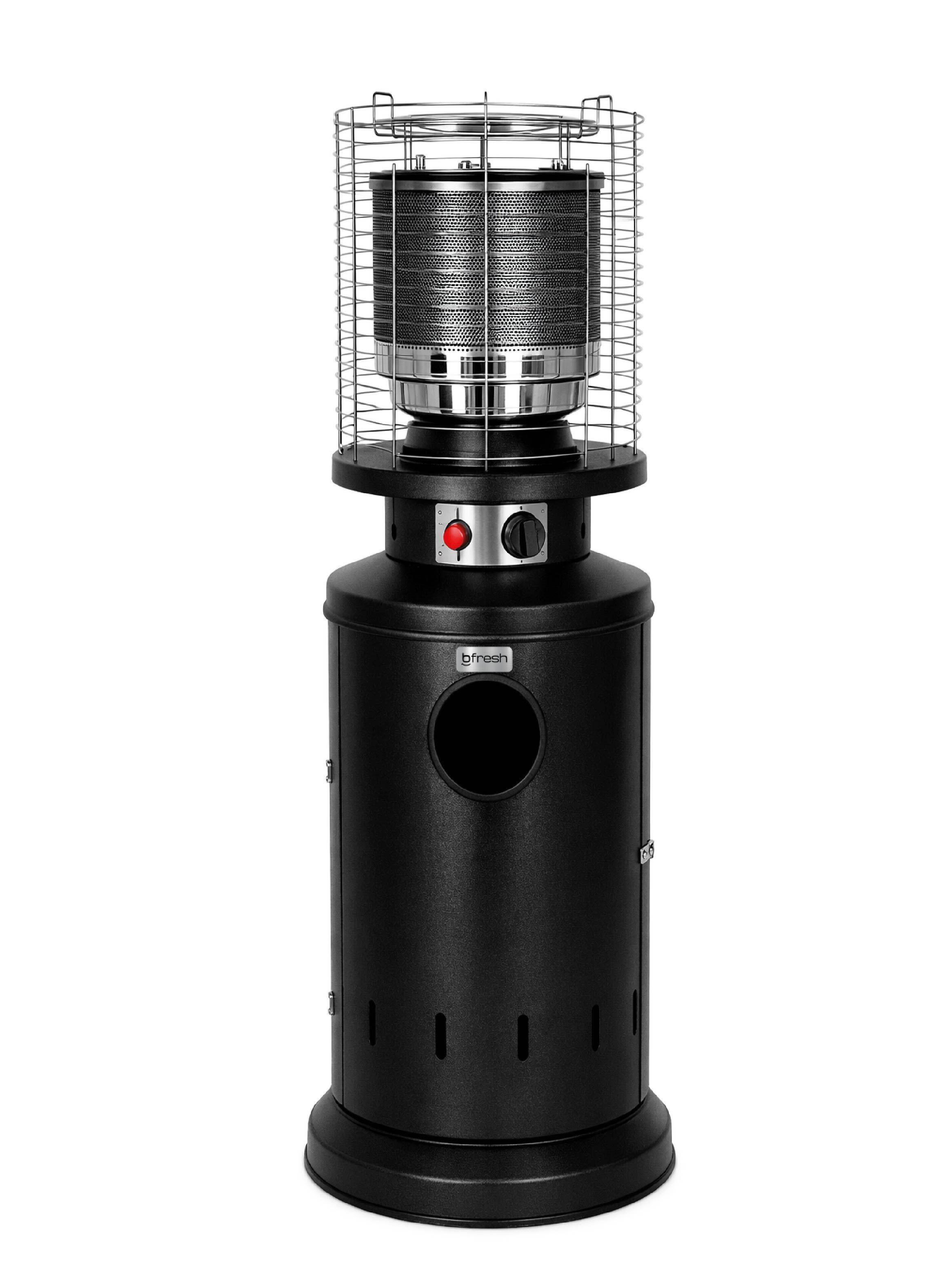 Estufa De Patio Baja Negra a Gas de 11kg Terrazas Interior Exterior Bfresh-0