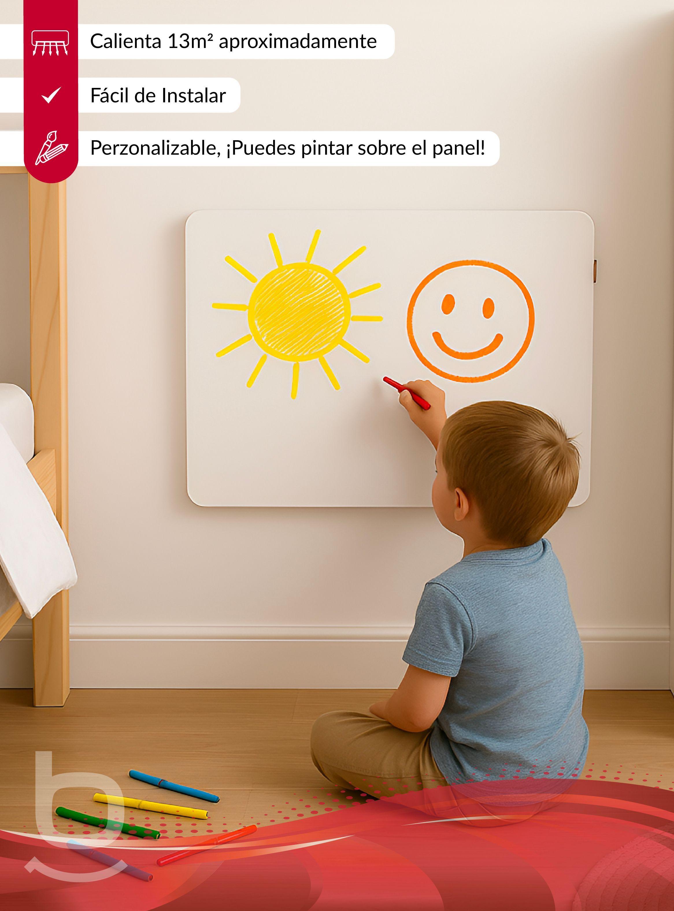 PACK 2 PANELES MURALES CALEFACTORES 550W BLANCO BFRESH-6