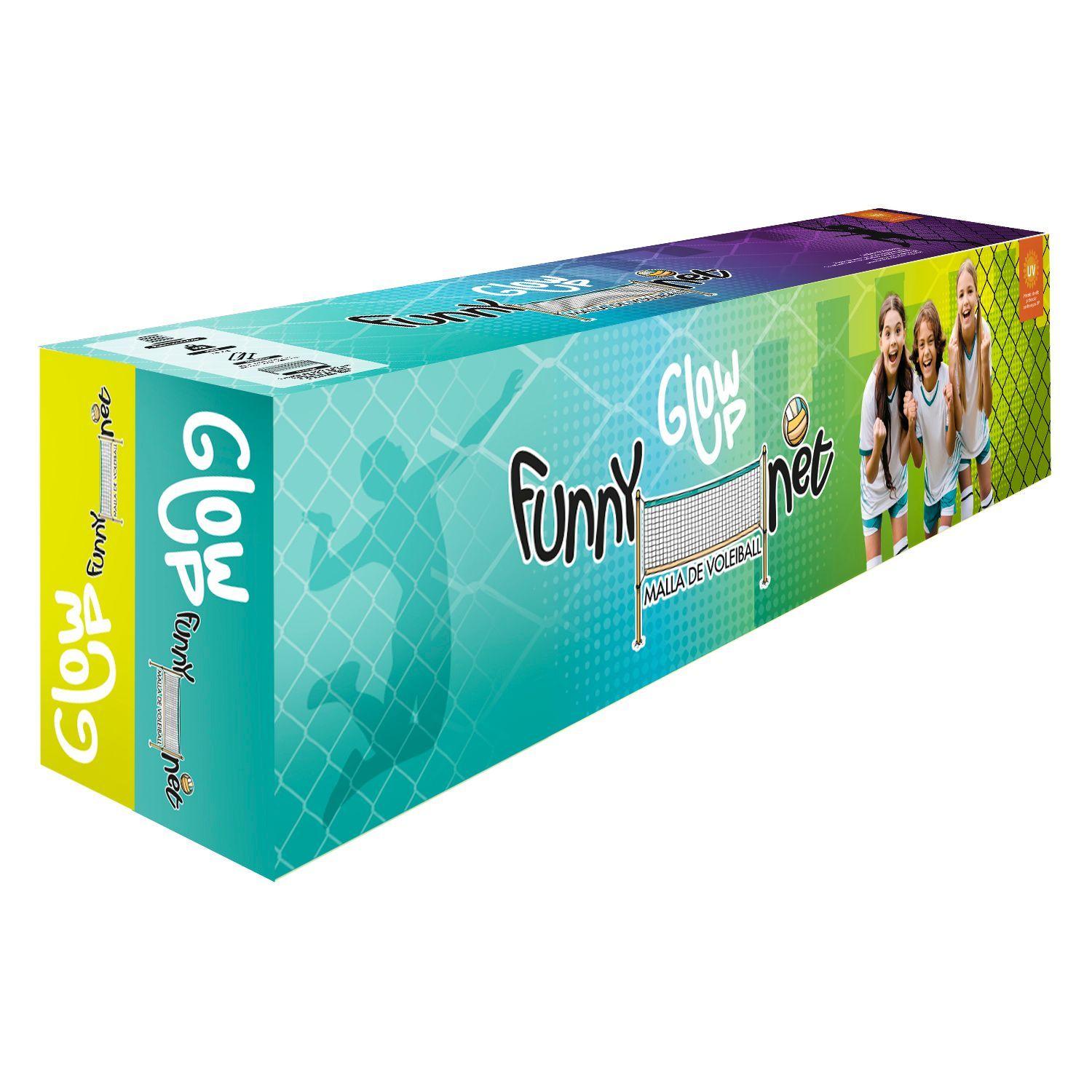 Malla Multi Red Vóleibol Glowup-5