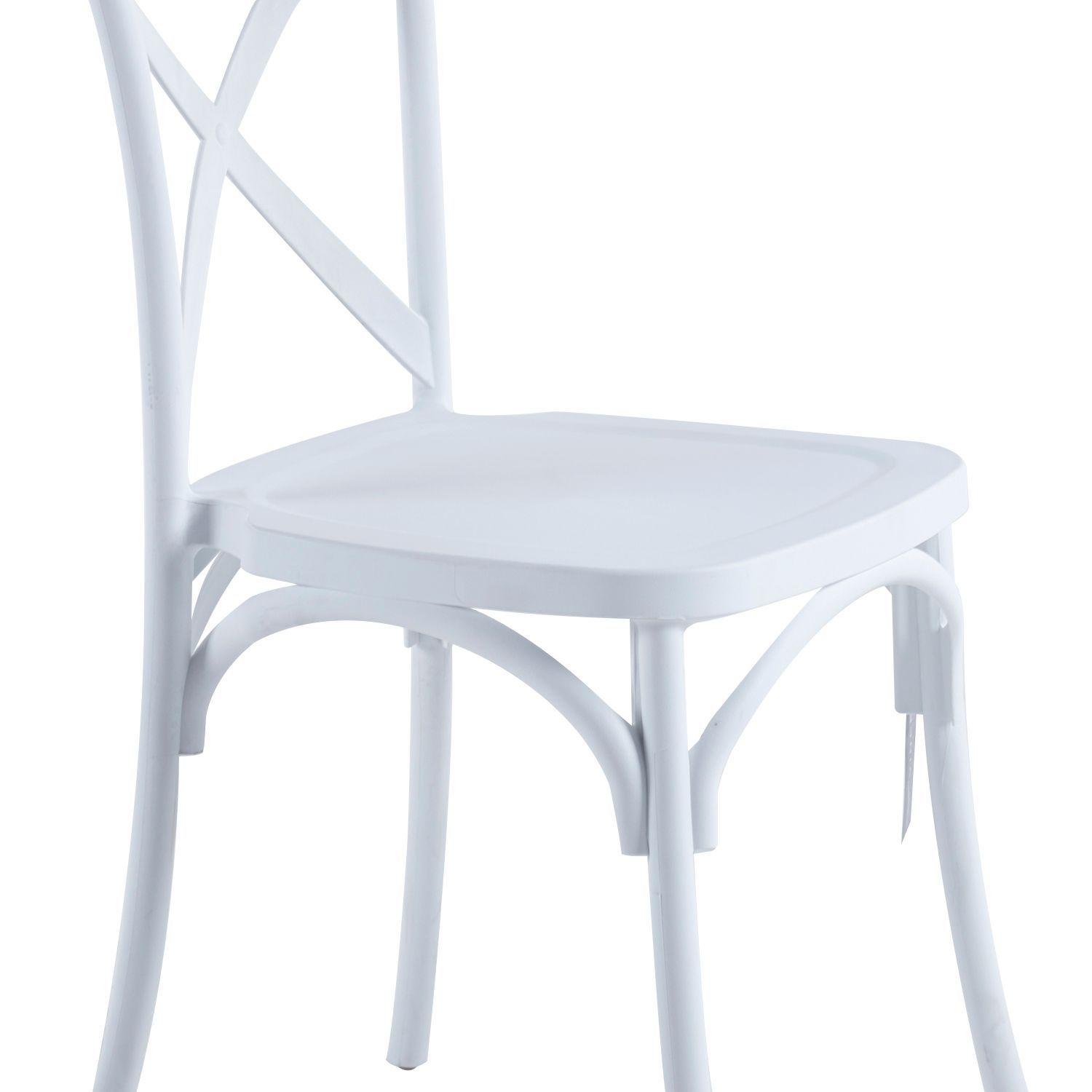 Pack 4 Sillas Crossback Blanca-6