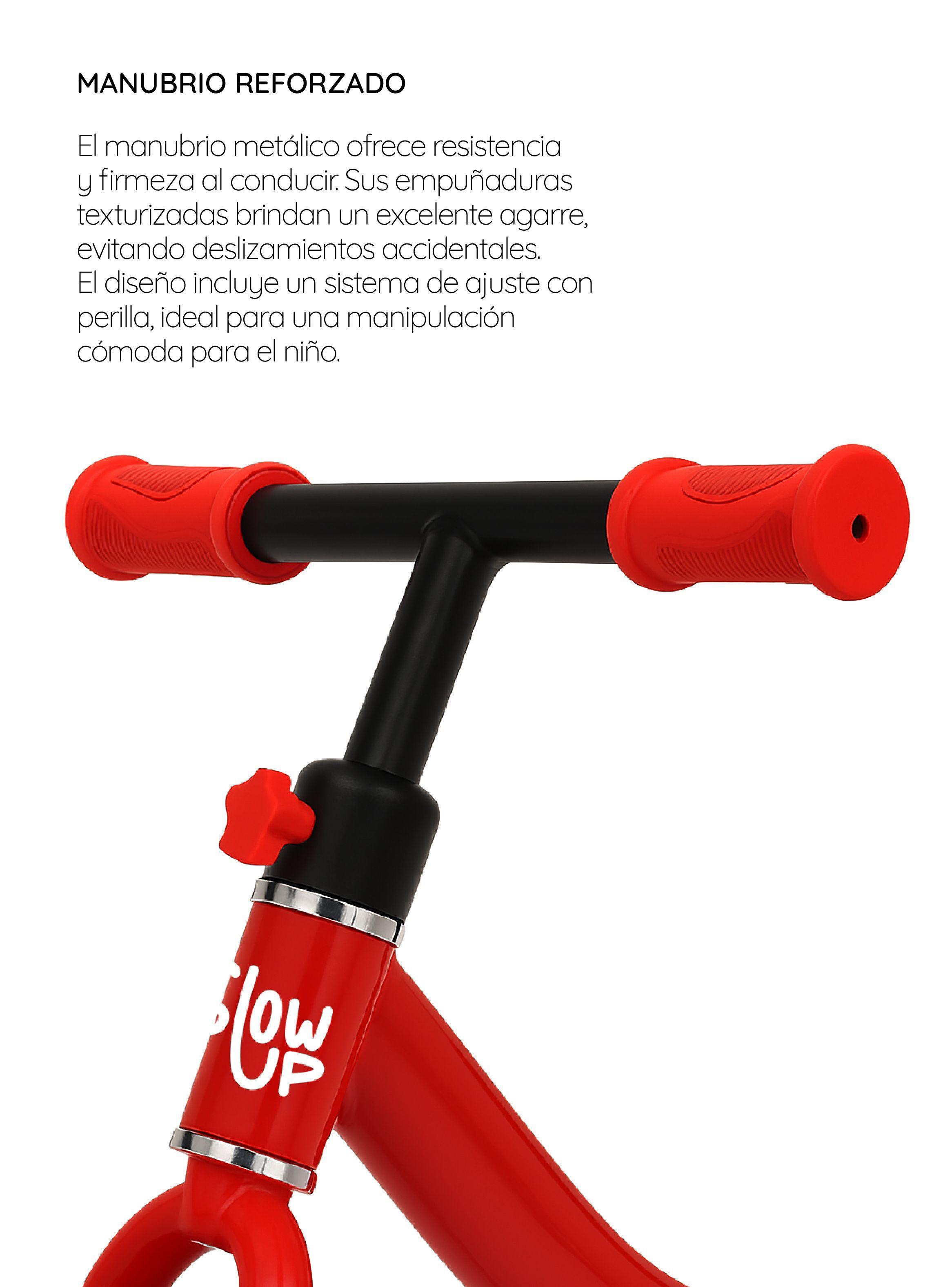 Bicicleta De Equilibrio Infantil Dodo Rojo Glowup-6