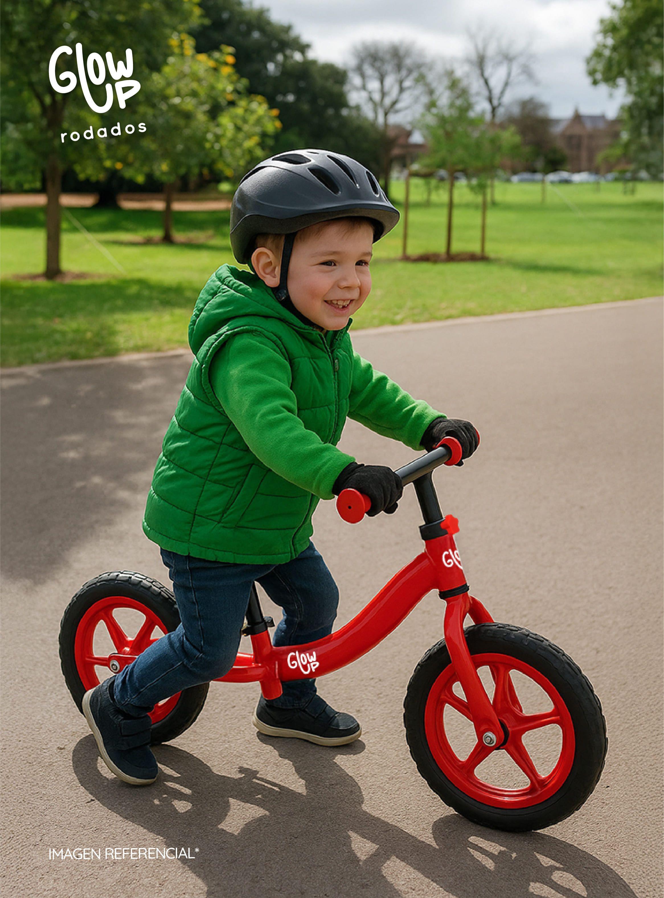 Bicicleta De Equilibrio Infantil Dodo Rojo Glowup-2