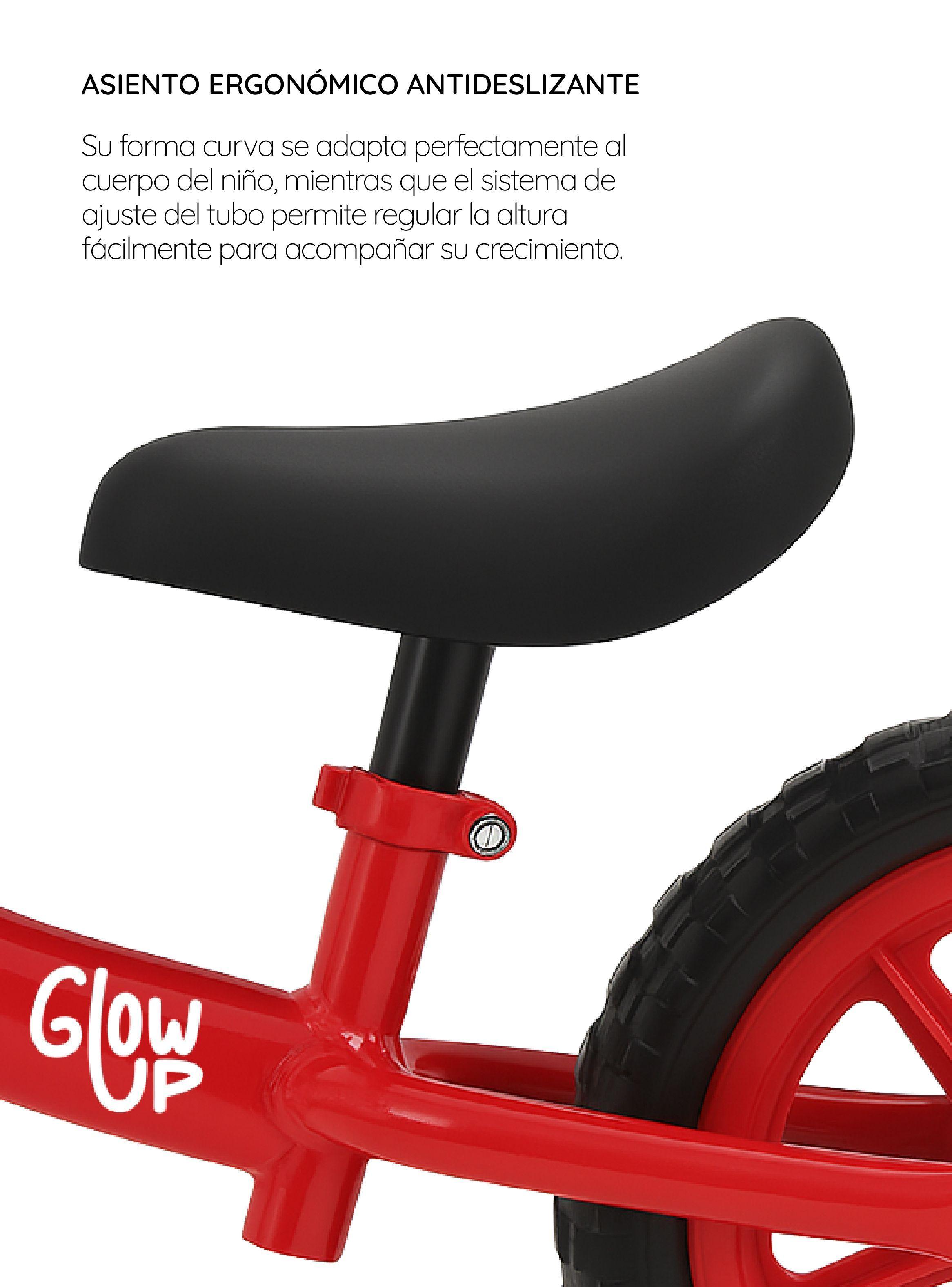 Bicicleta De Equilibrio Infantil Dodo Rojo Glowup-7