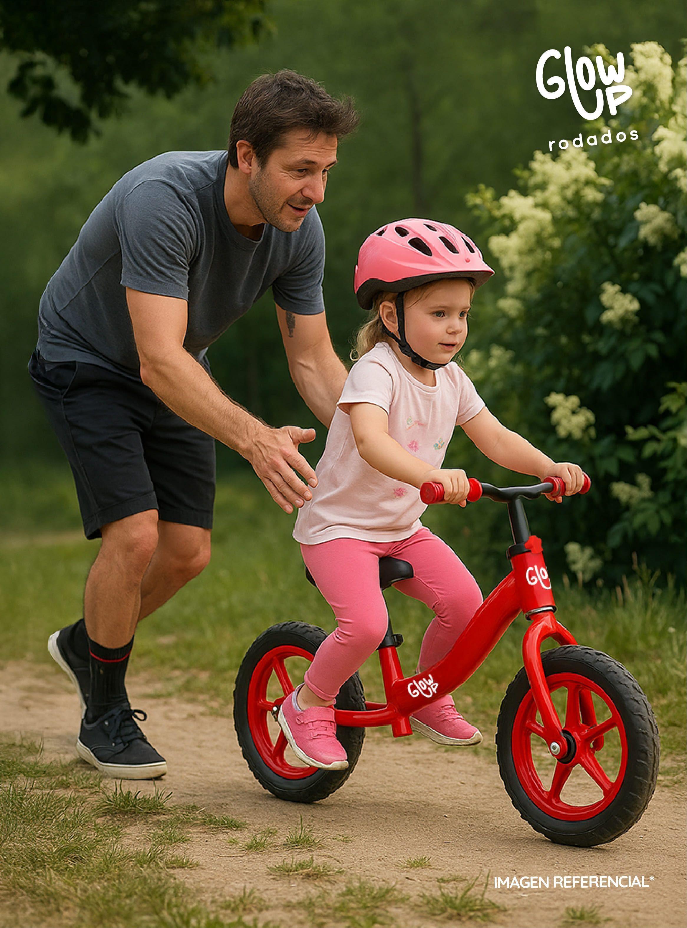 Bicicleta Aprendizaje De Equilibrio Infantil Dodo Rojo Glowup-3