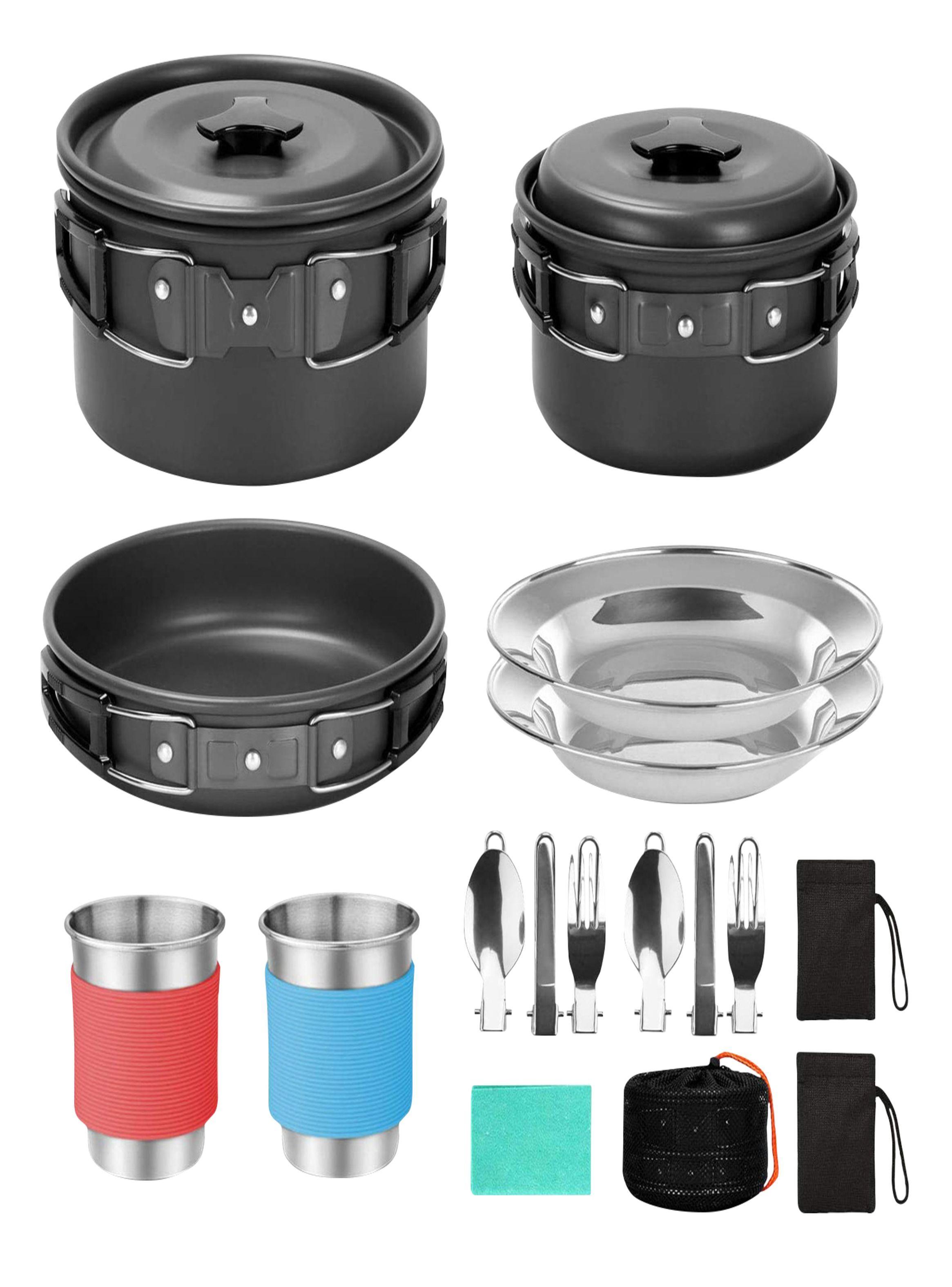 Set de Ollas y Cubiertos Camping 16 piezas-5