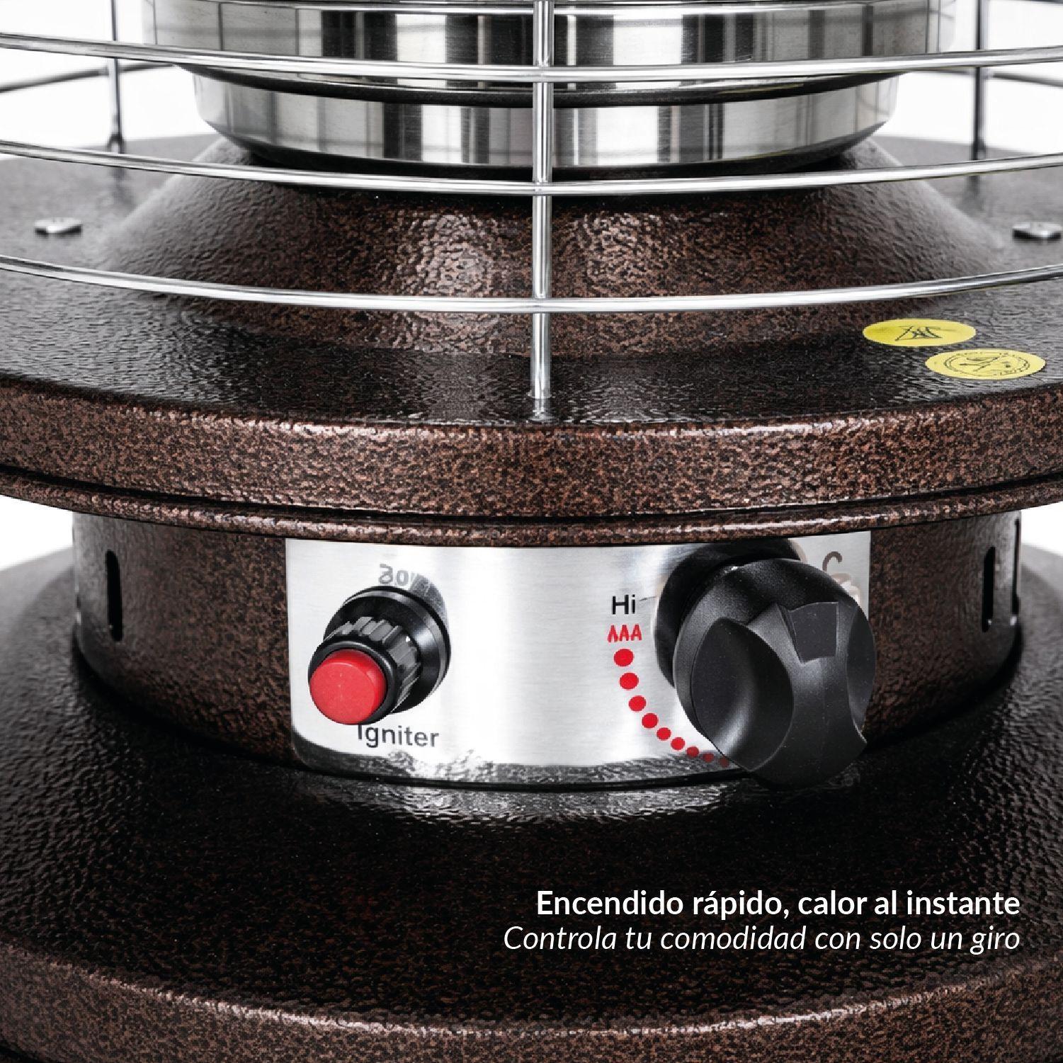 Estufa de Patio exterior a Gas 11 kg con Funda BFresh-4