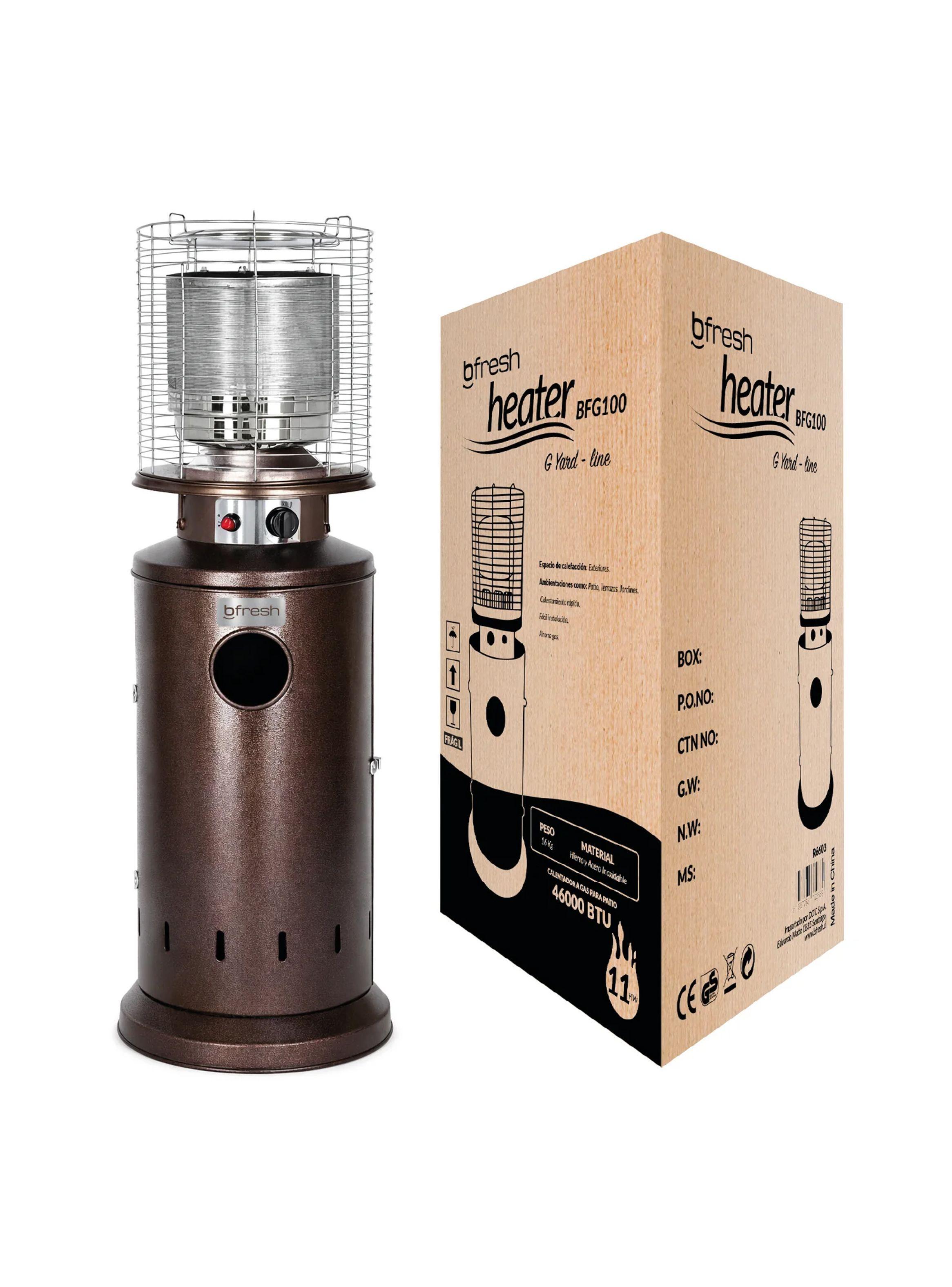 Estufa de Patio exterior a Gas 11 kg con Funda BFresh-2