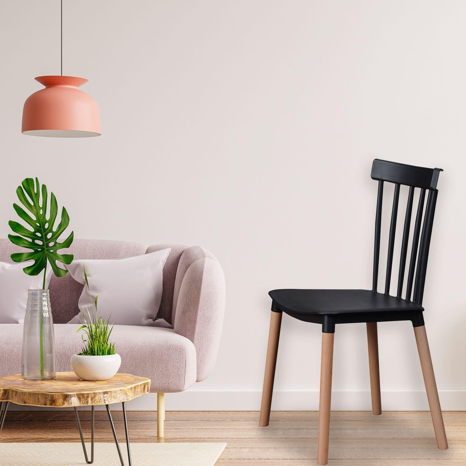 Silla Windsor Negra -1