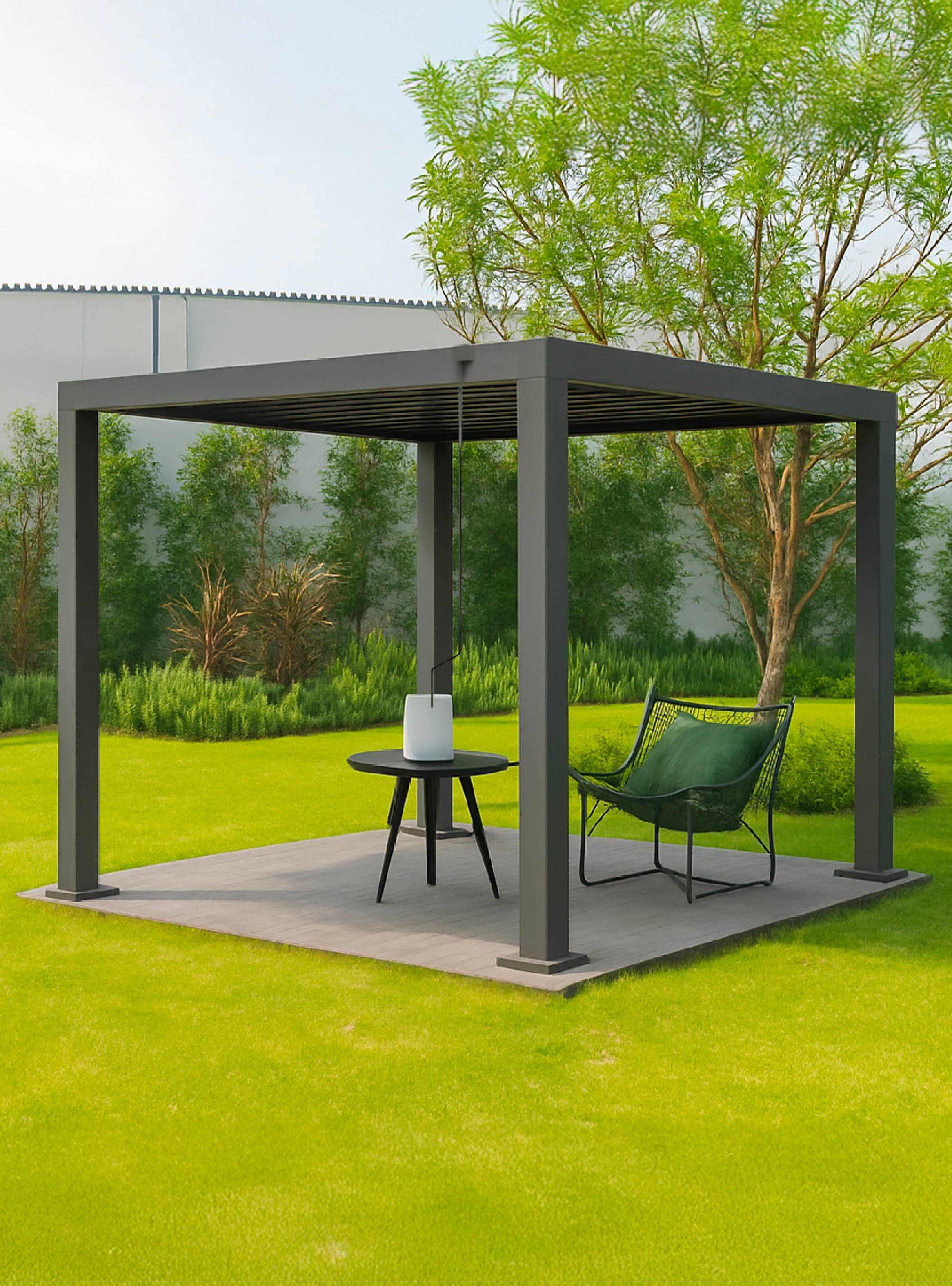 Pérgola Bioclimática 3x3mts Arcadia Vincenzi-4