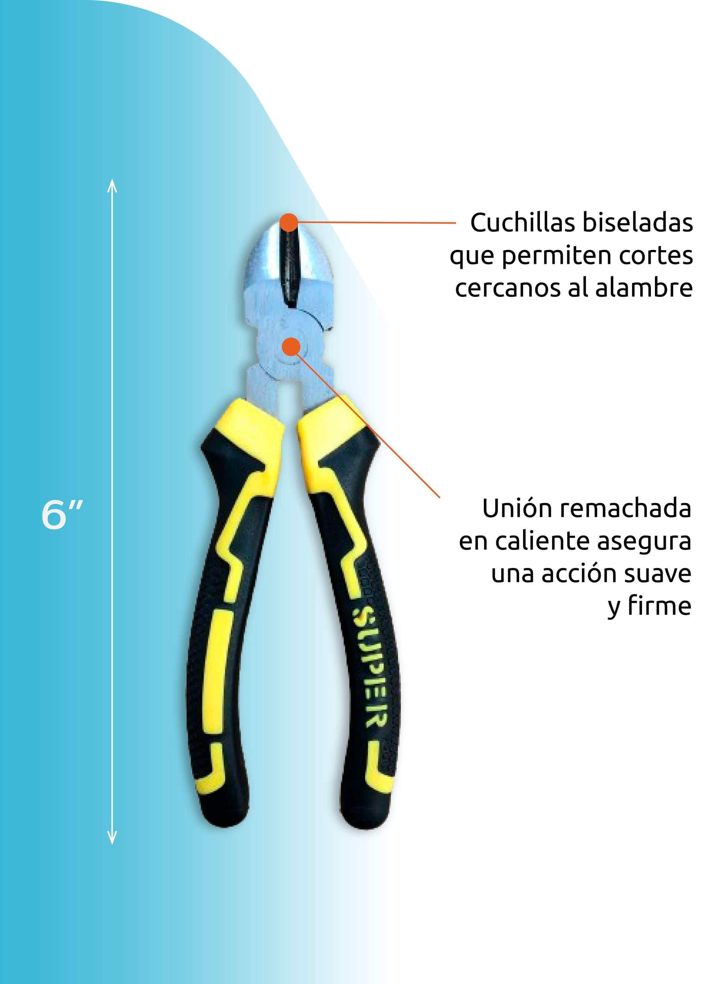 Set de 3 Alicates 8” Multifuncionales de Hierro Homeclaf -2