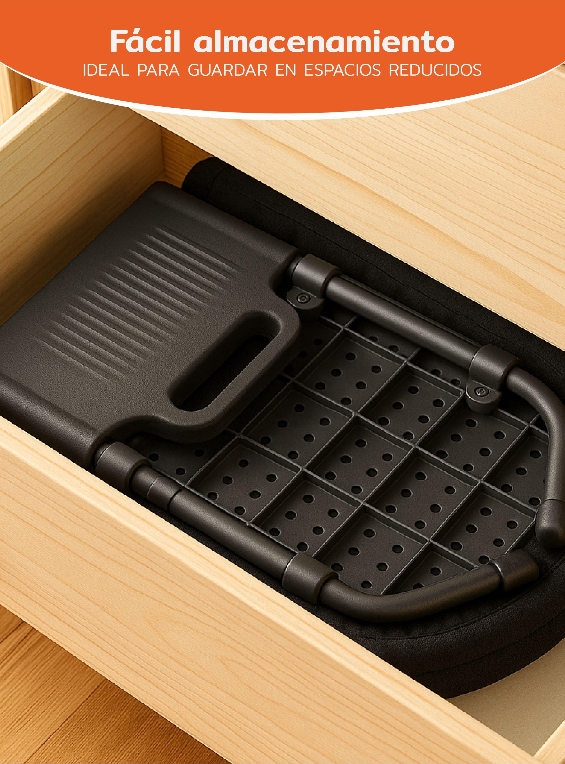 Tabla de planchar de mesa plegable comparta y portátil Negro Homeclaf-6