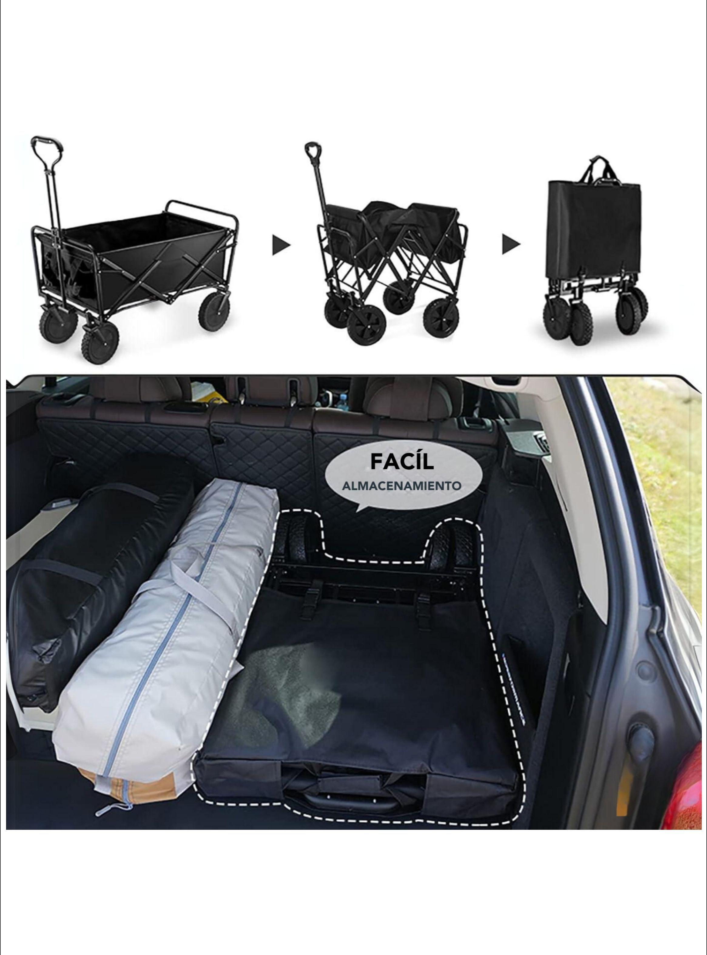 Carrito Plegable Camping Playa Niños Carro Yegua 100kg-5