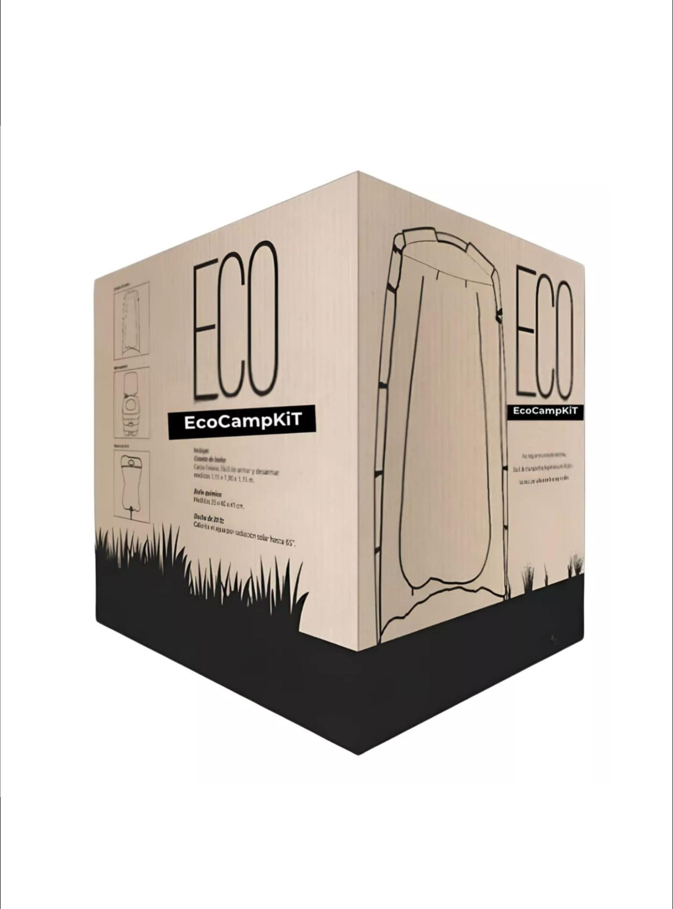 Carpa baño portátil químico ducha solar camping 3 en 1-6