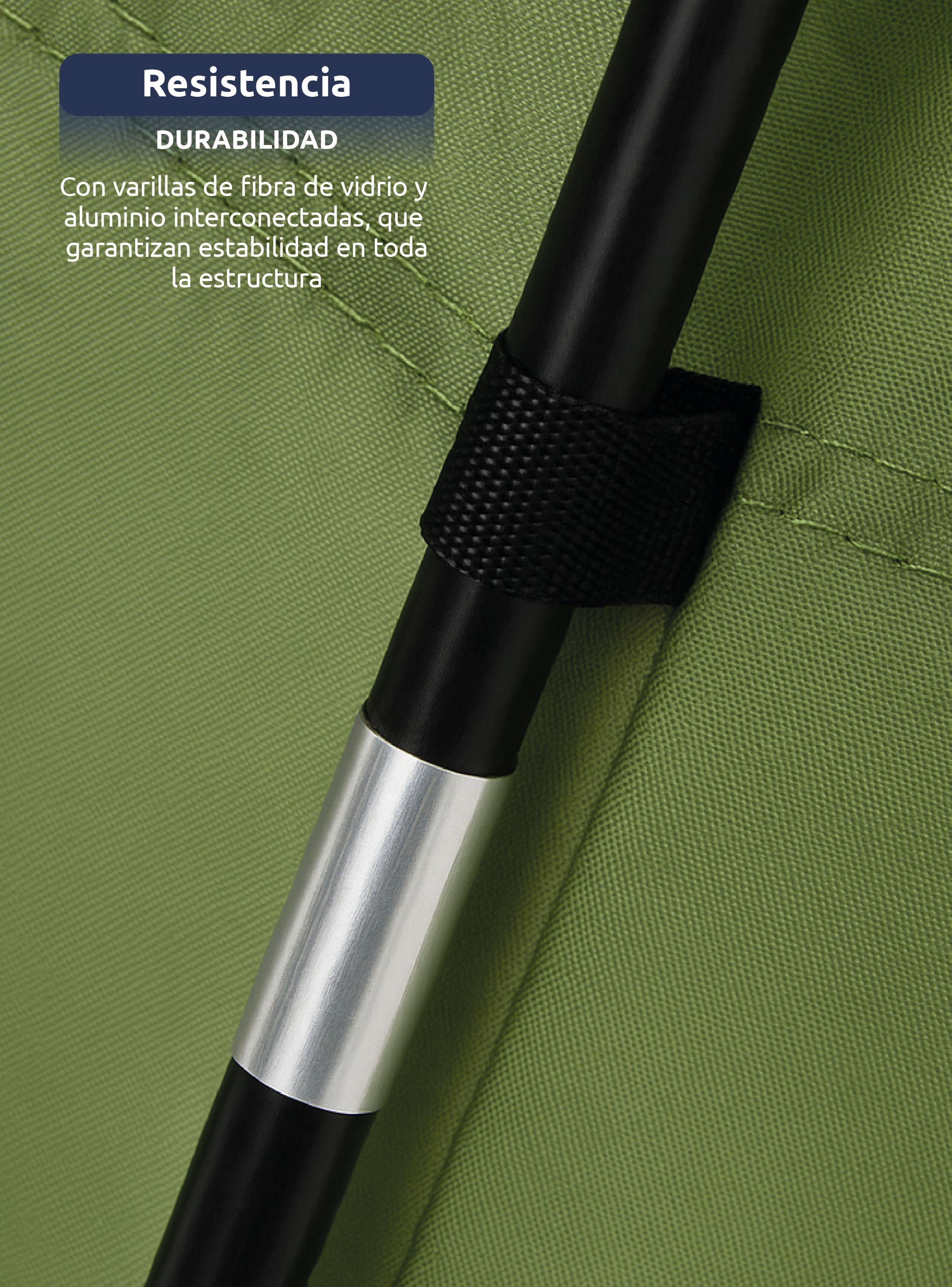 Carpa Probador Baño Portátil Ducha Solar Verde Para Camping Miglú-3