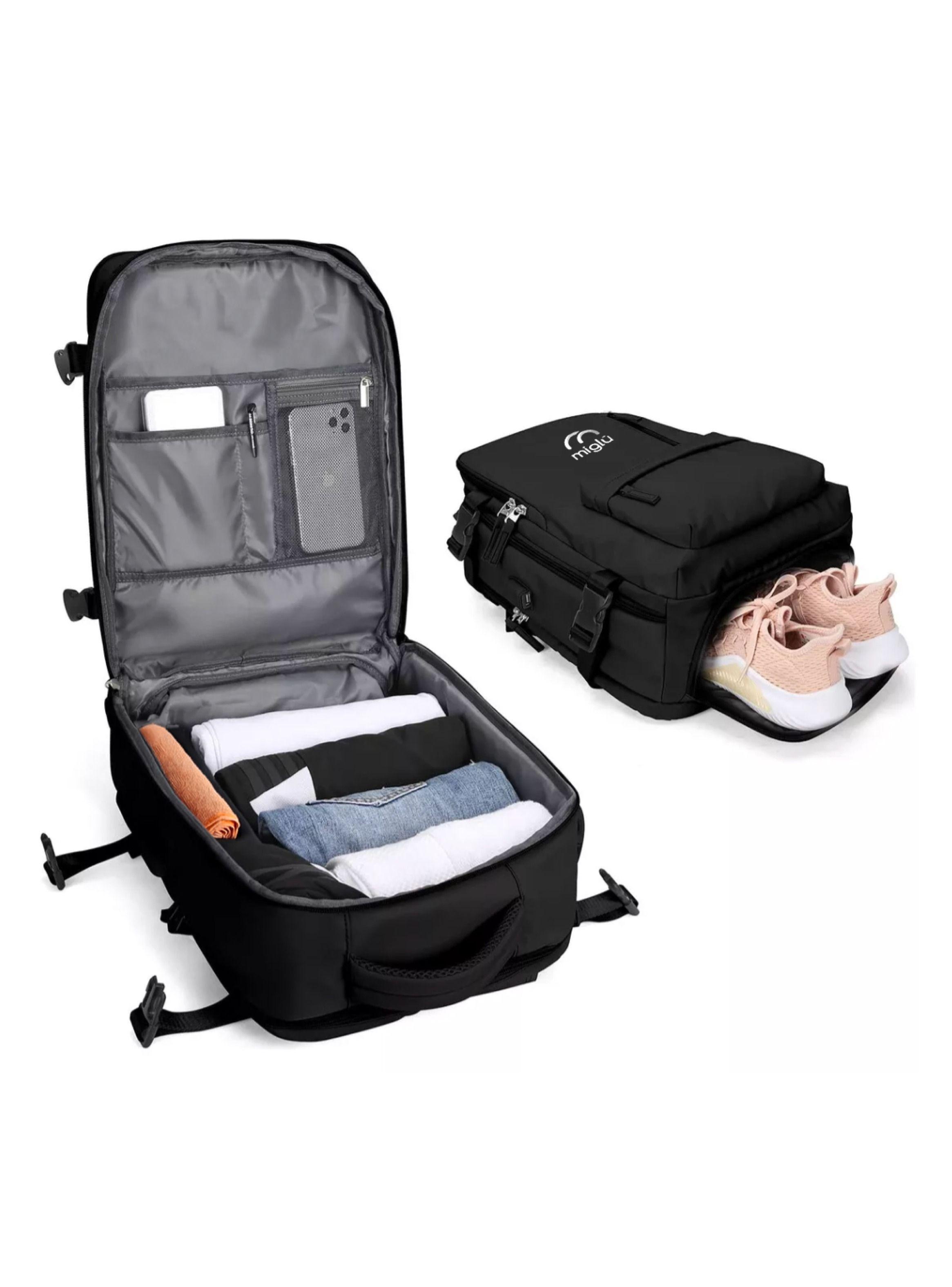Mochila De Viaje Multiuso Resistente Impermeable 40 Lt Miglú-2