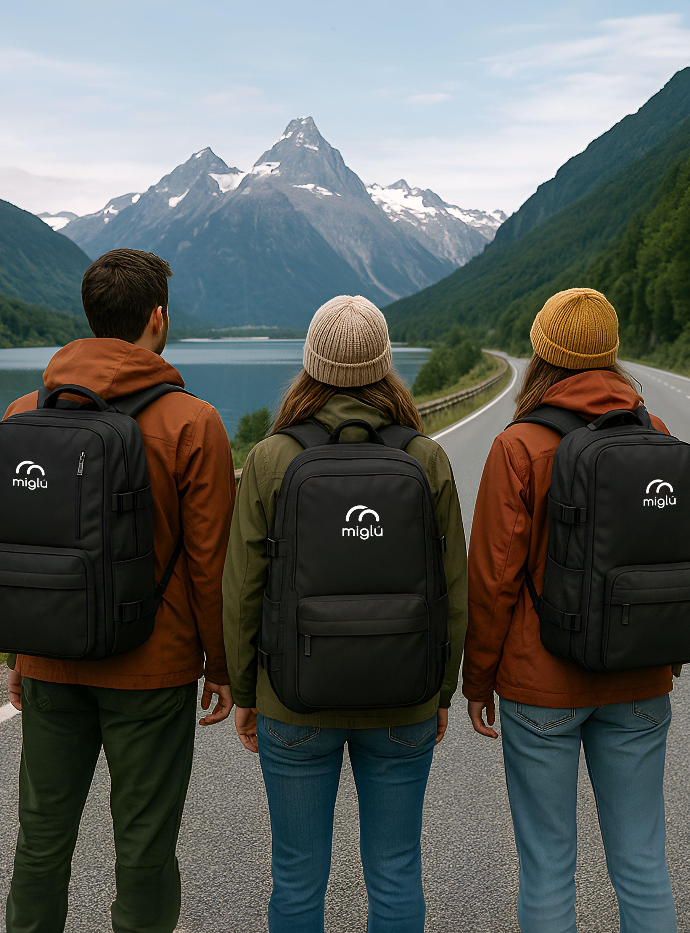 Mochila De Viaje Multiuso Resistente Impermeable 40 Lt Miglú-7