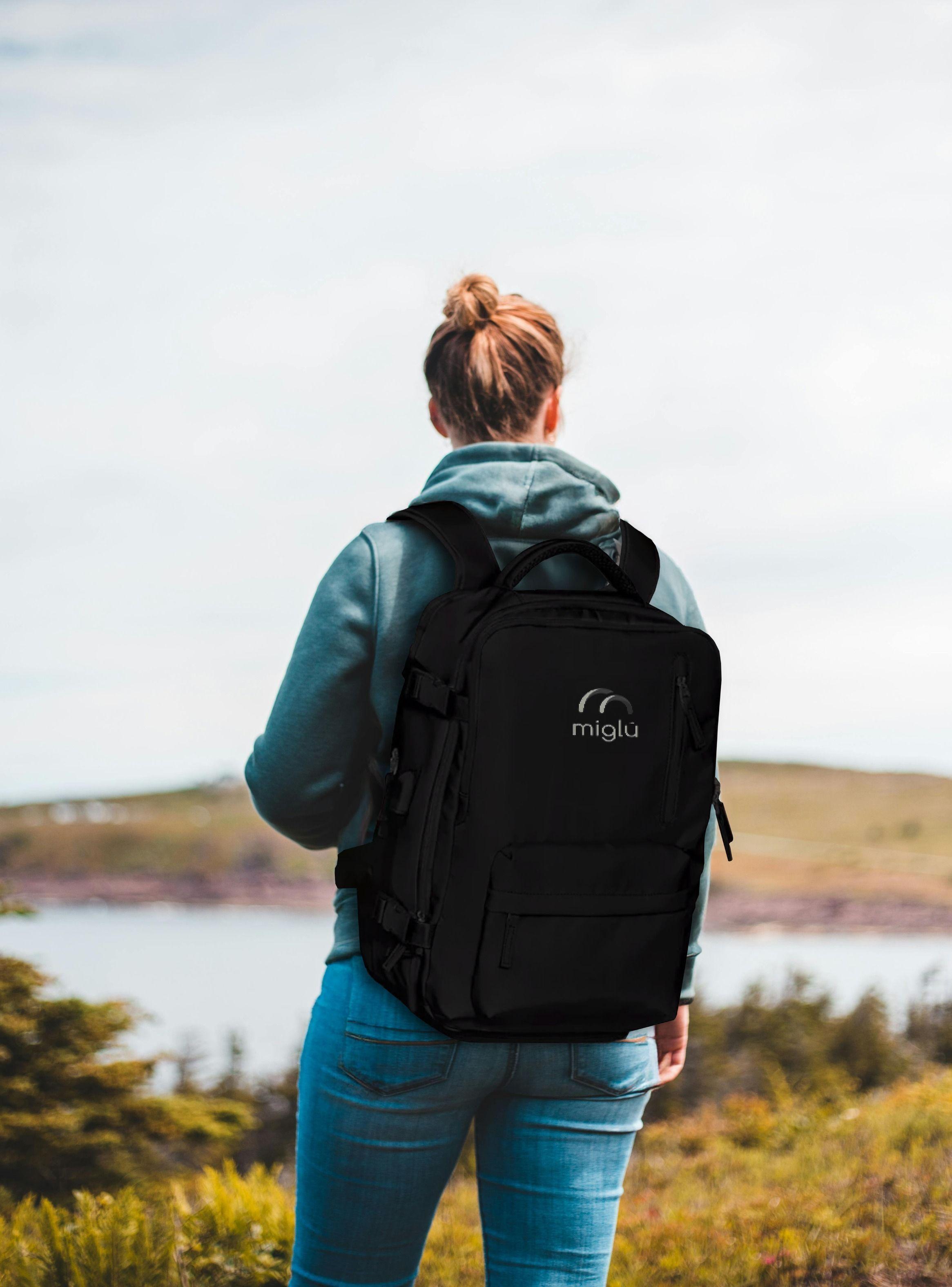 Mochila De Viaje Multiuso Resistente Impermeable 40 Lt Miglú-5