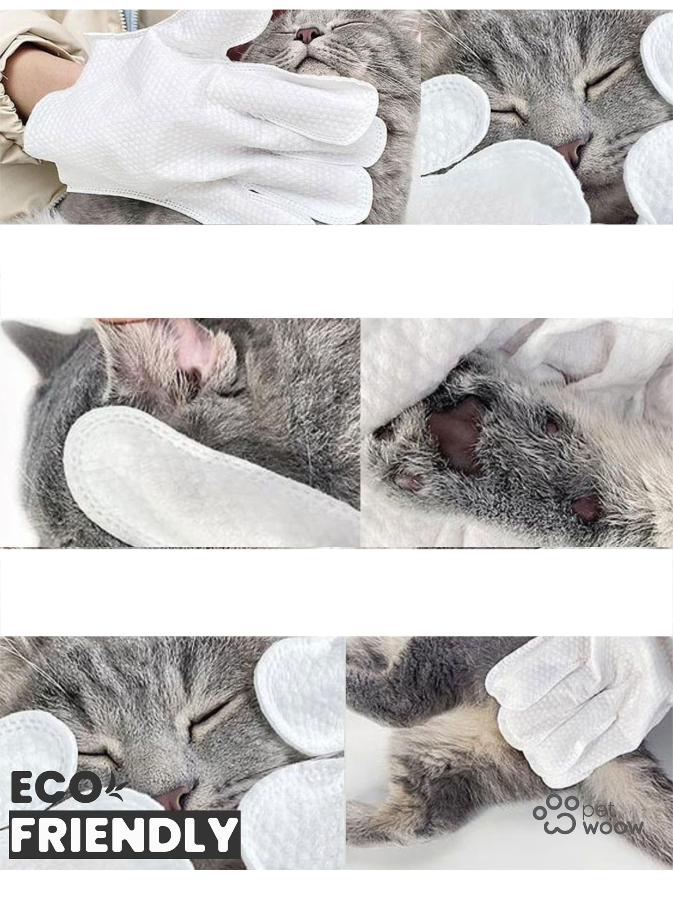 6 Guantes De Limpieza Perros Gatos Cuidado Estética Petwoow-4