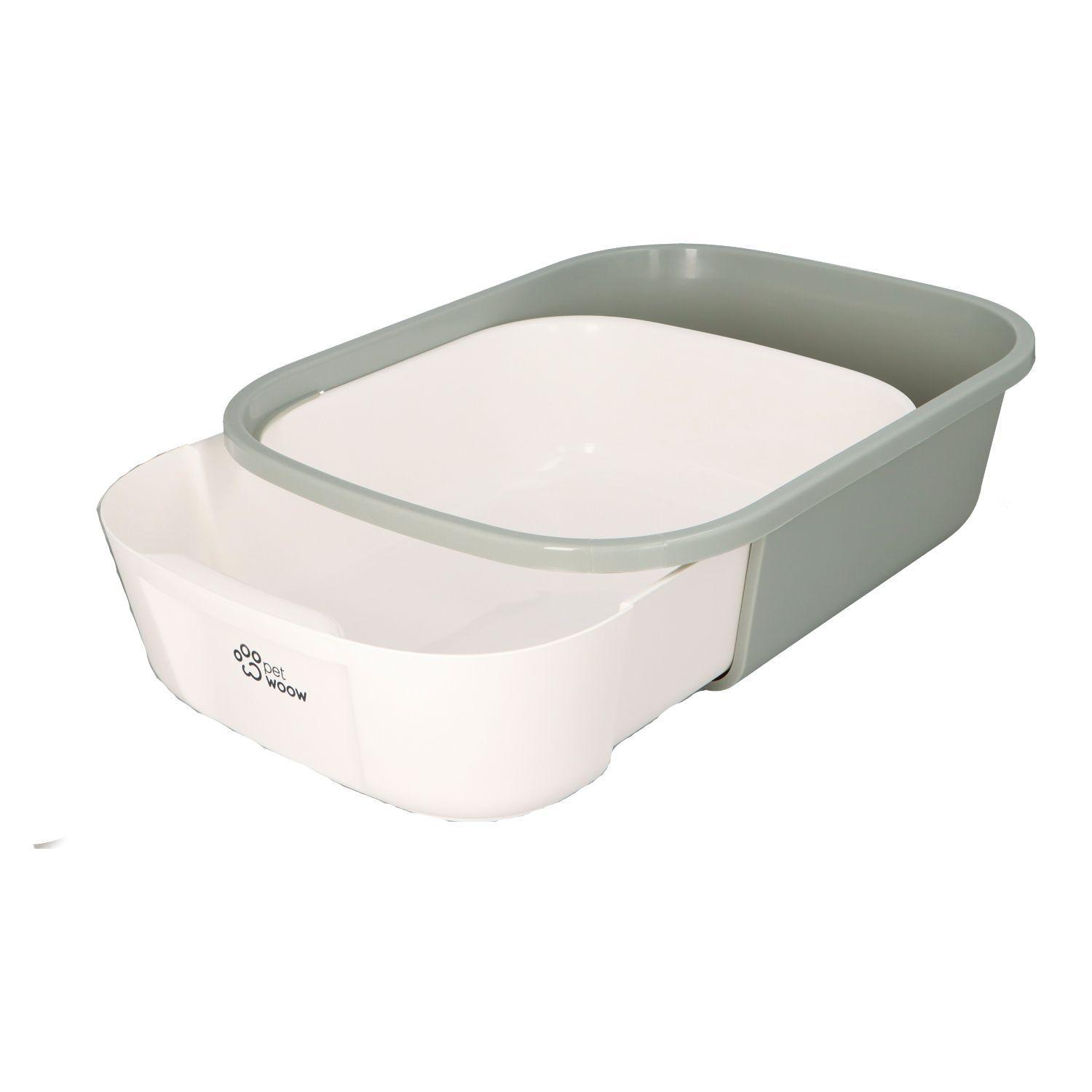 Arenero Sanitario Gatos Cerrado Gris 52x41x40,5-3