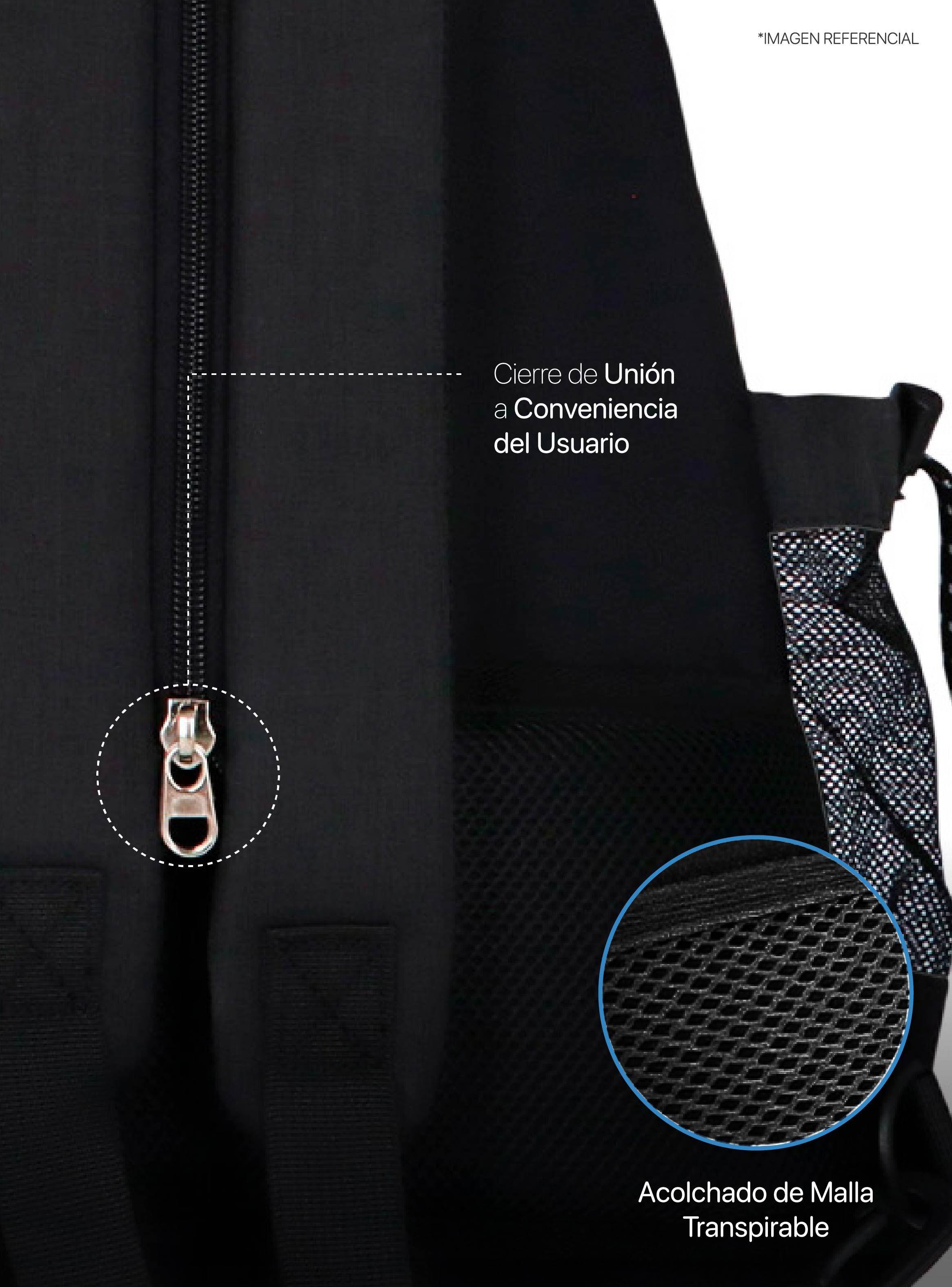 Mochila y bolso de Padel Kanu Negro K-Fit-6