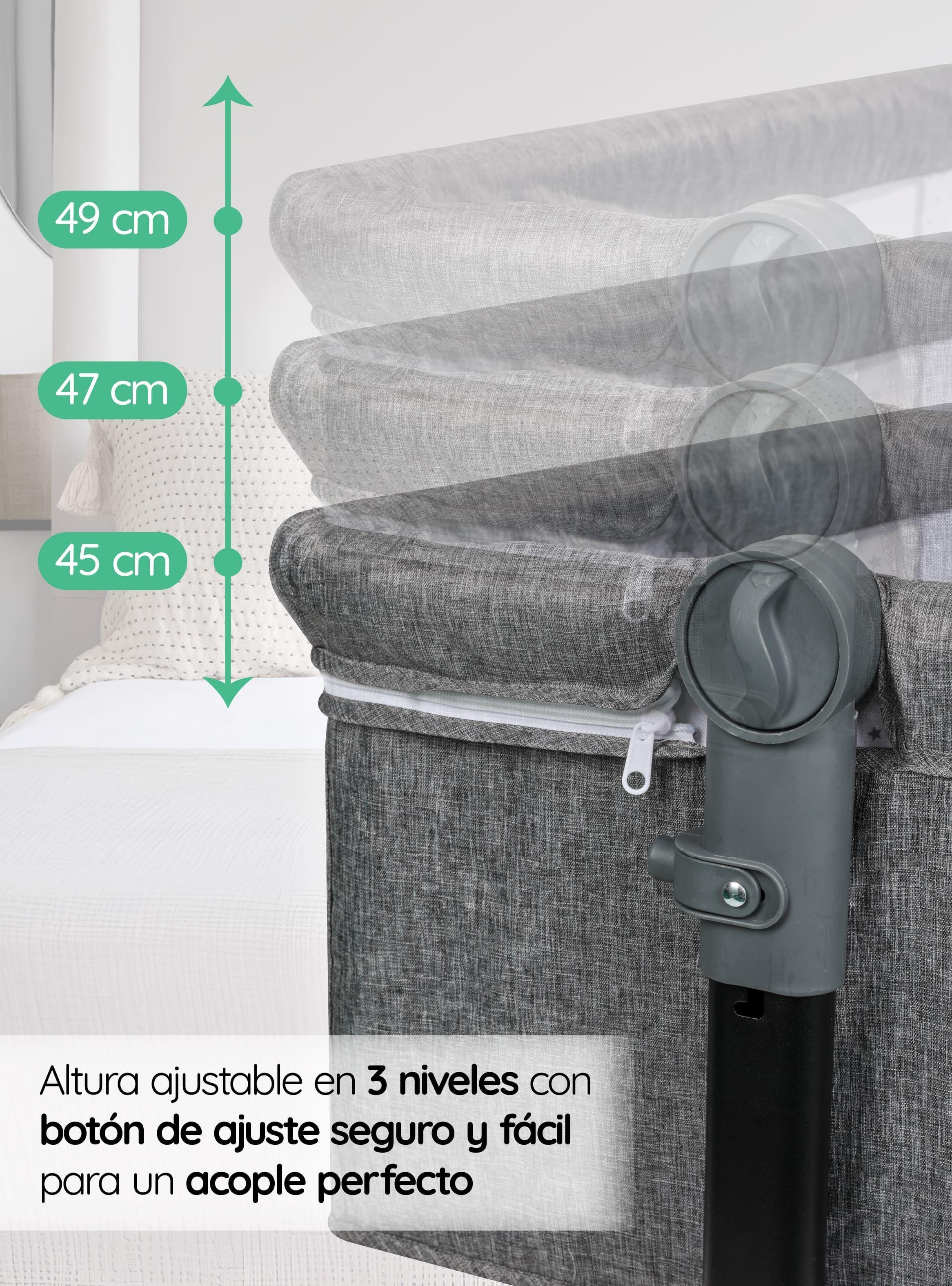 Cuna Corral Colecho Bebé Dormitorio Ajustable-3