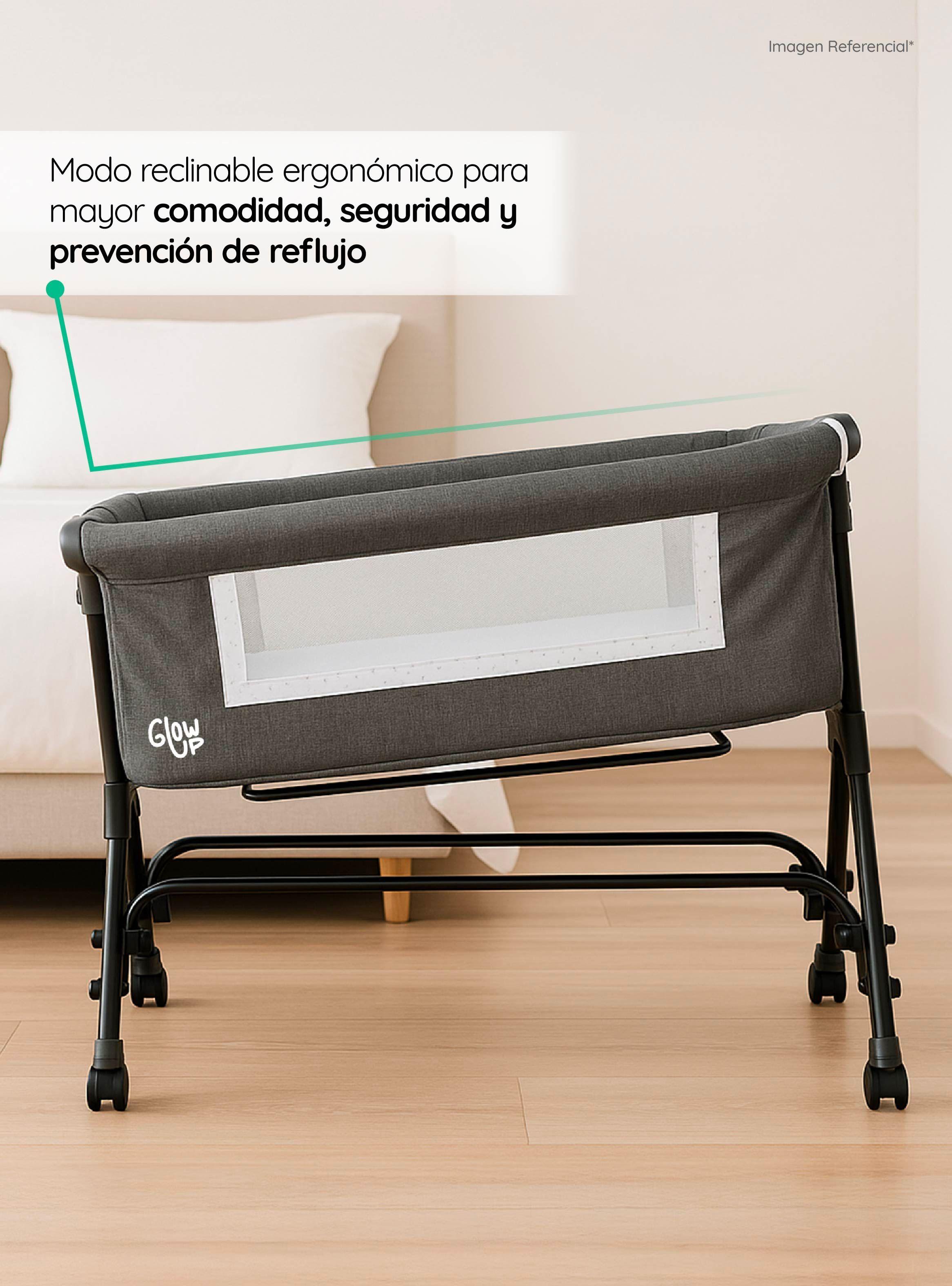 Cuna Corral Colecho 3 en 1 Bebé Dormitorio Ajustable GlowUp-3