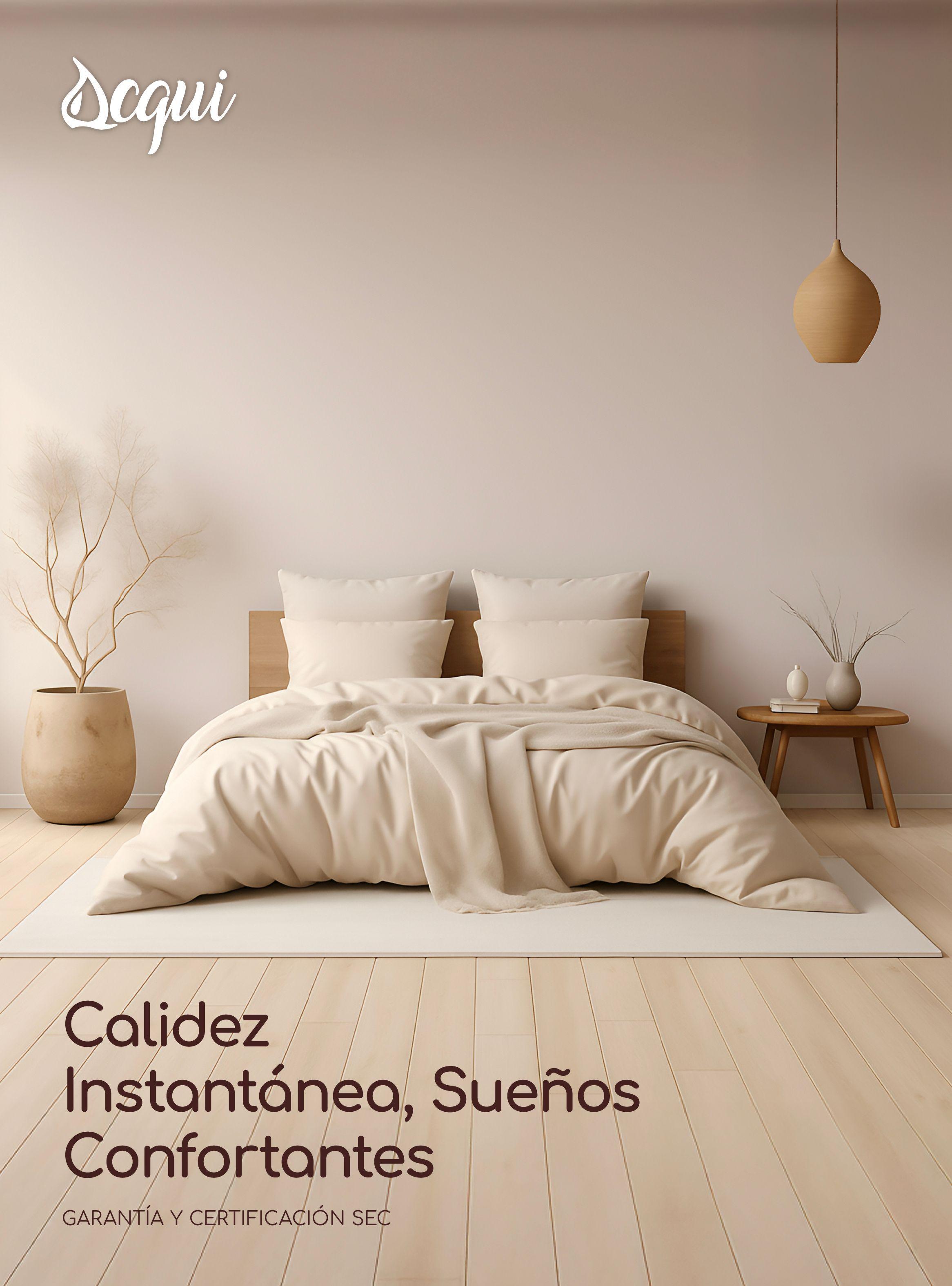 Calientacamas 2 Plazas 100% Polyester Digital-4