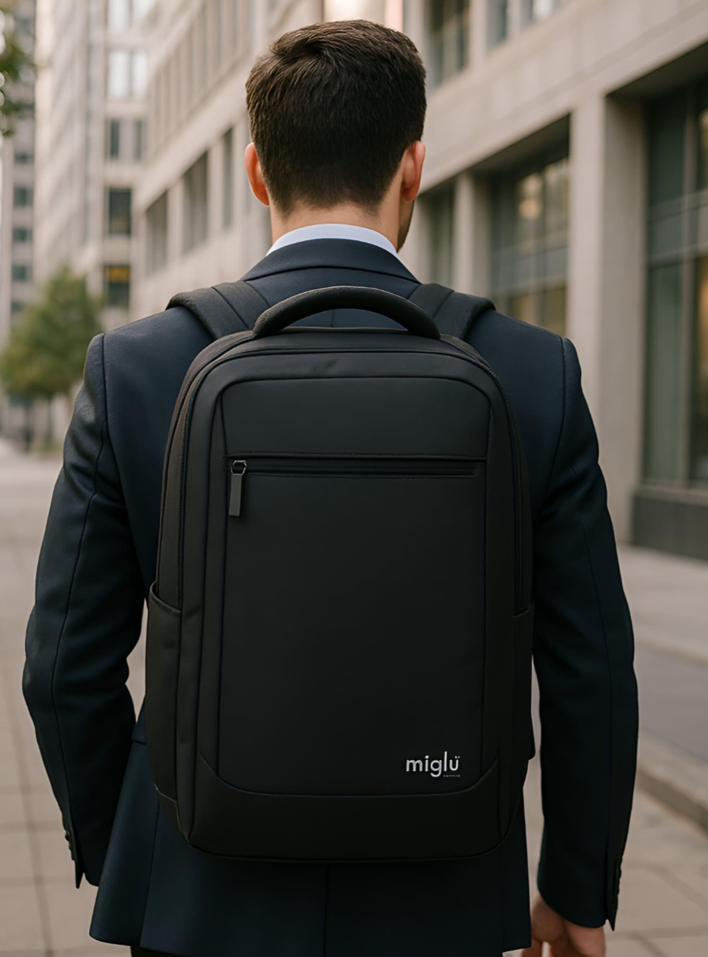 Mochila urban shield pro hombre mujer viaje trabajo Miglú-7