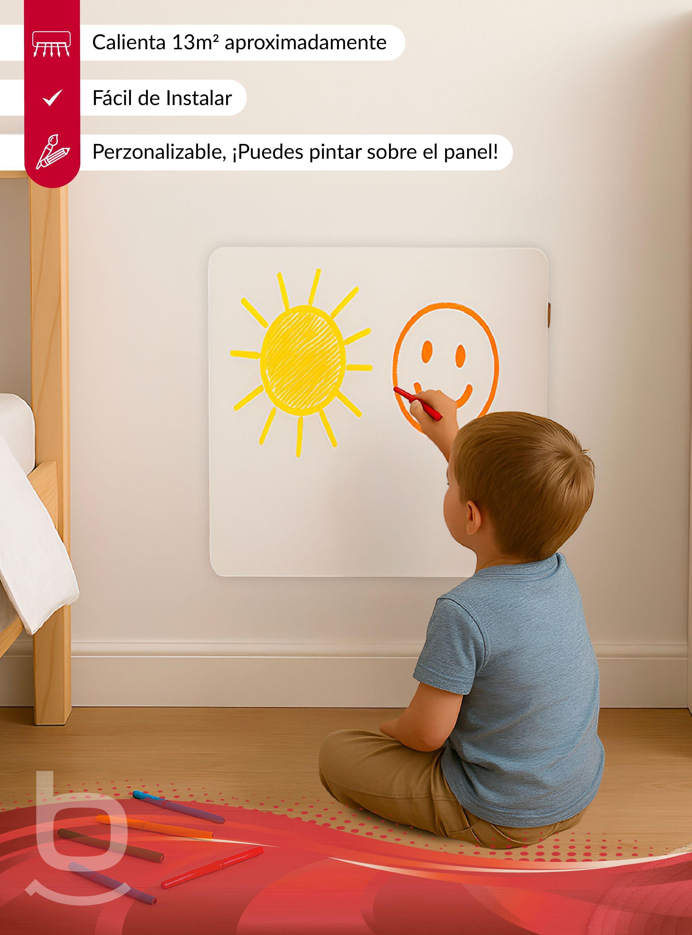 PANEL MURAL CALEFACTOR ELÉCTRICO 425W CON WIFI BFRESH-6