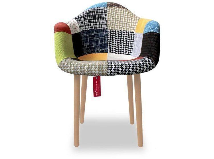 Silla Poltrona Eames Patchwork Casinelli-3