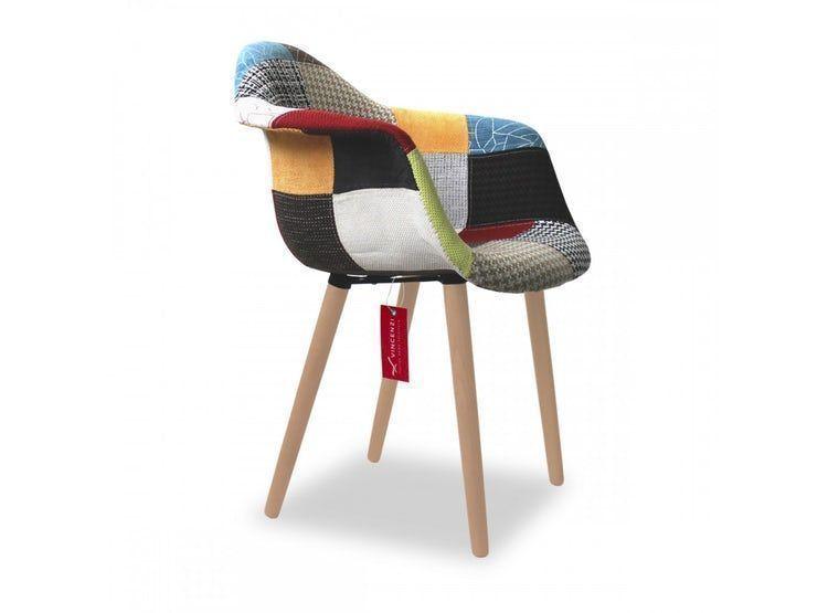 Silla Poltrona Eames Patchwork Casinelli-0