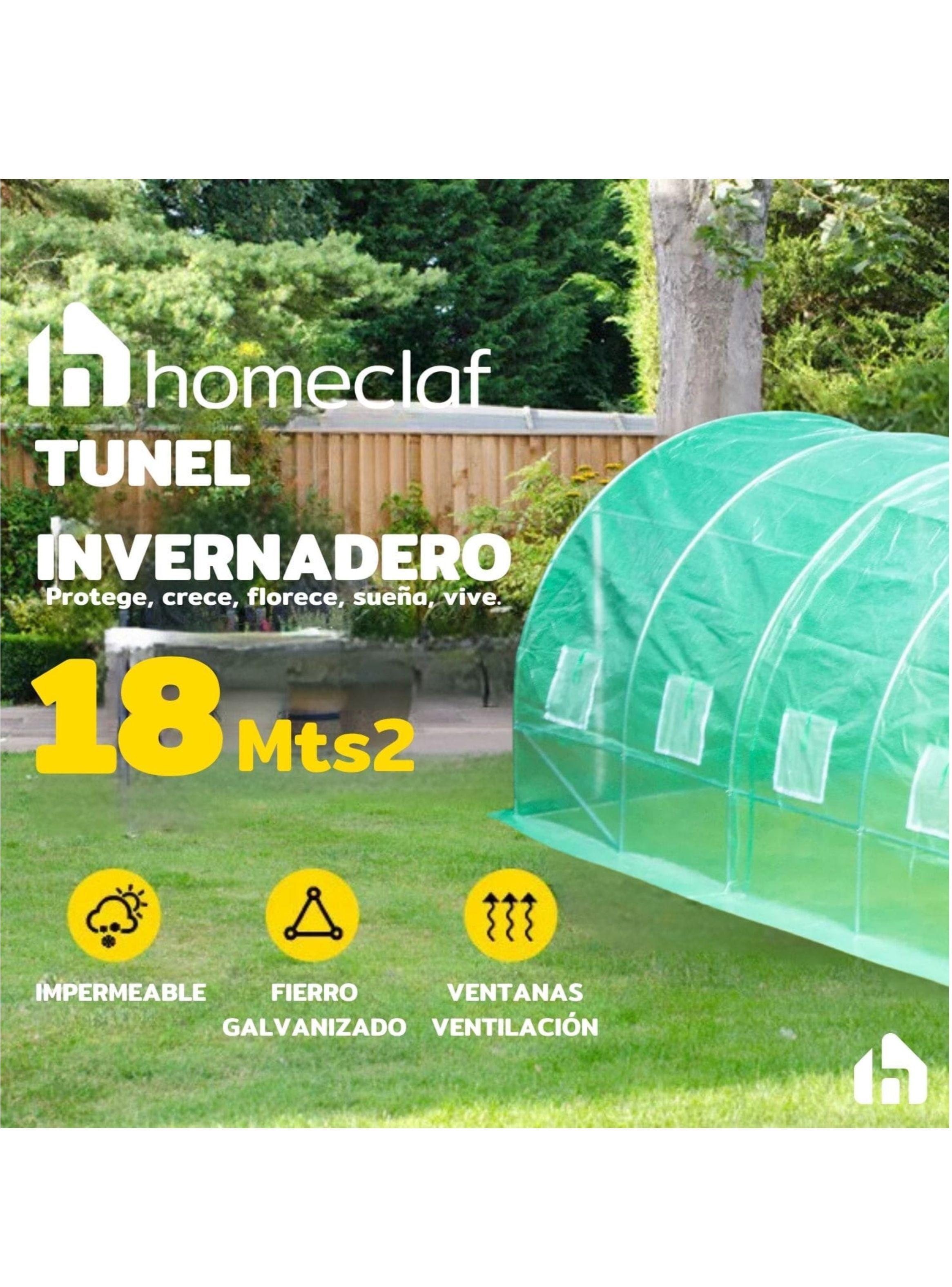 Invernadero Armable Túnel 18mt2 6x3x2mts-2