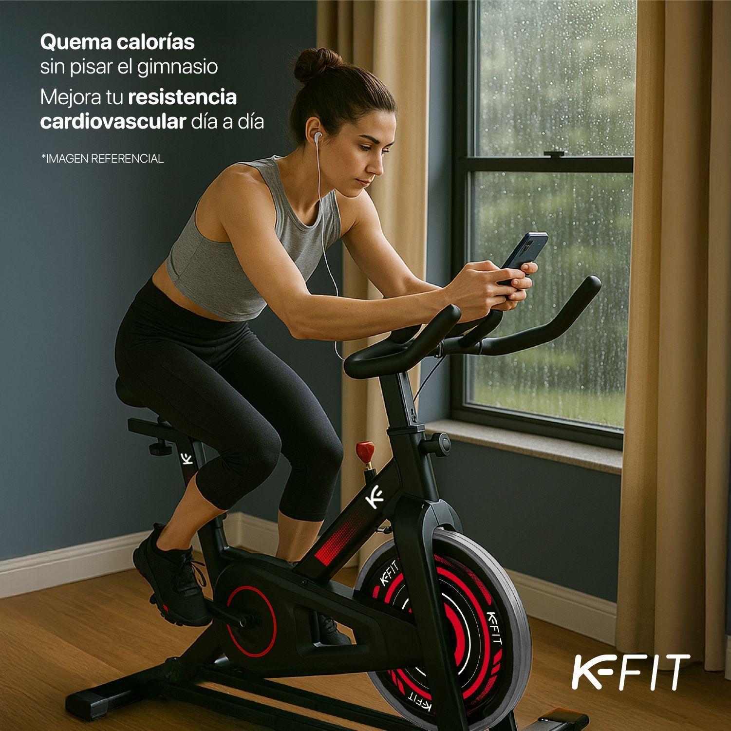 Bicicleta Estática Spinning Profesional Fitness Strong K-fit-5