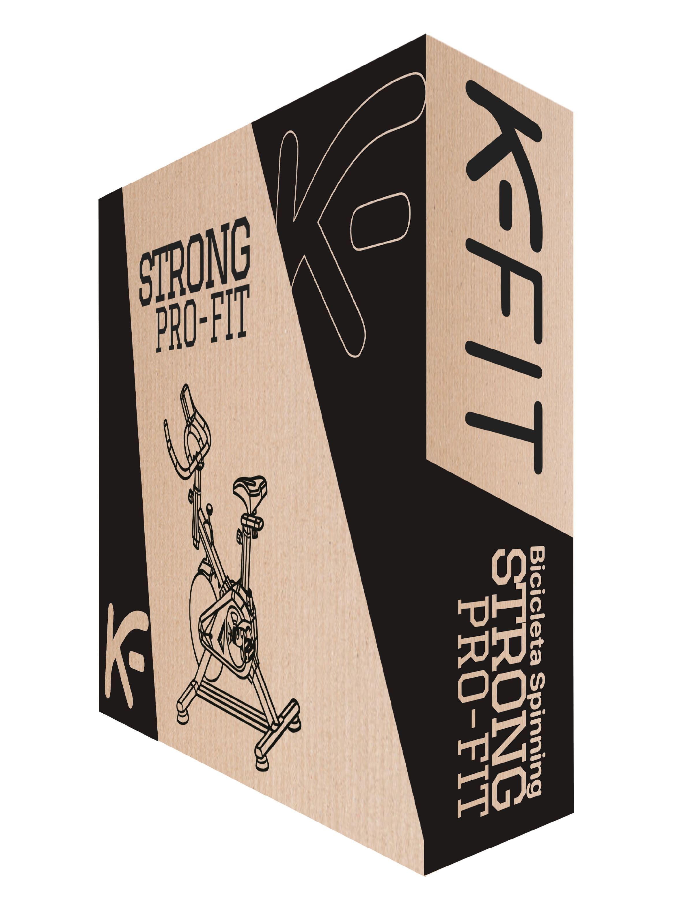 Bicicleta Estática Spinning Profesional Fitness Strong K-fit-7