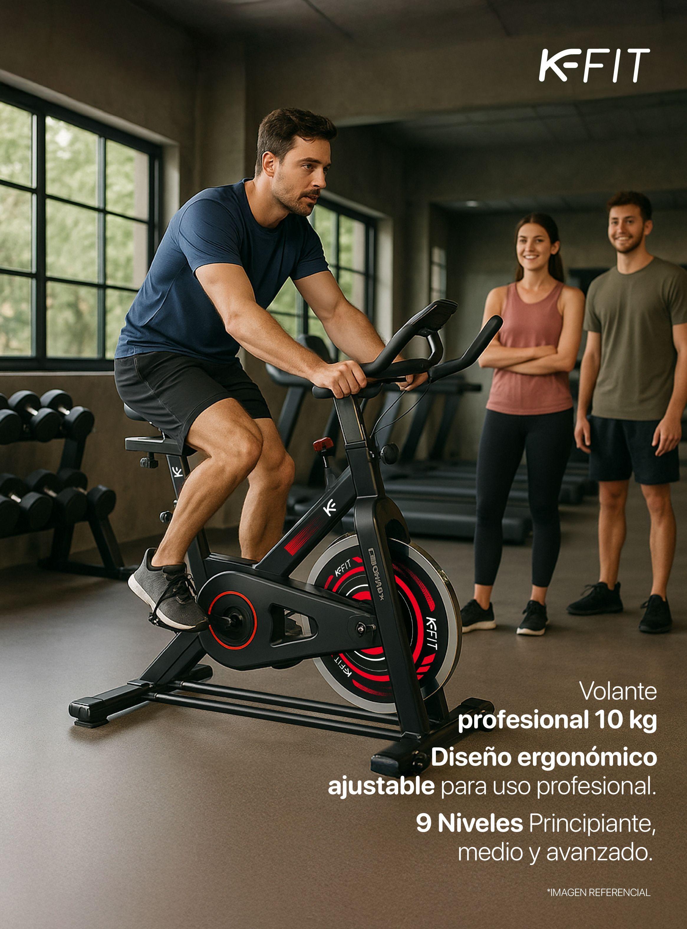 Bicicleta Estática Spinning Profesional Fitness Strong K-fit-7