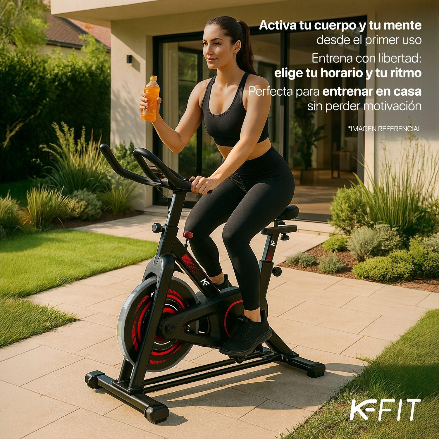 Bicicleta Estática Spinning Profesional Fitness Strong K-fit-4