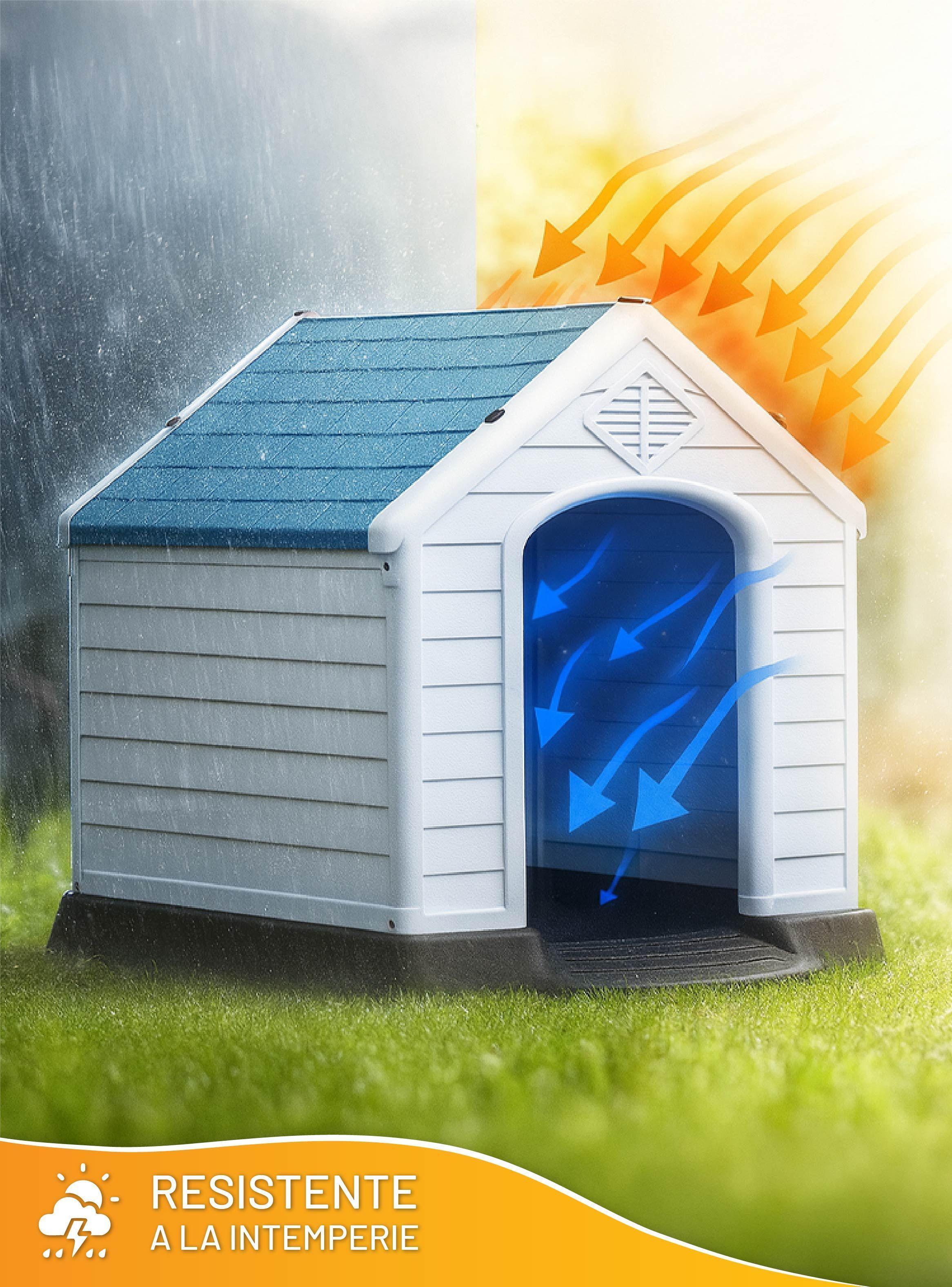 Casa Para Perros Mascotas Térmica Lil House 73x66x71 PetWoow-3