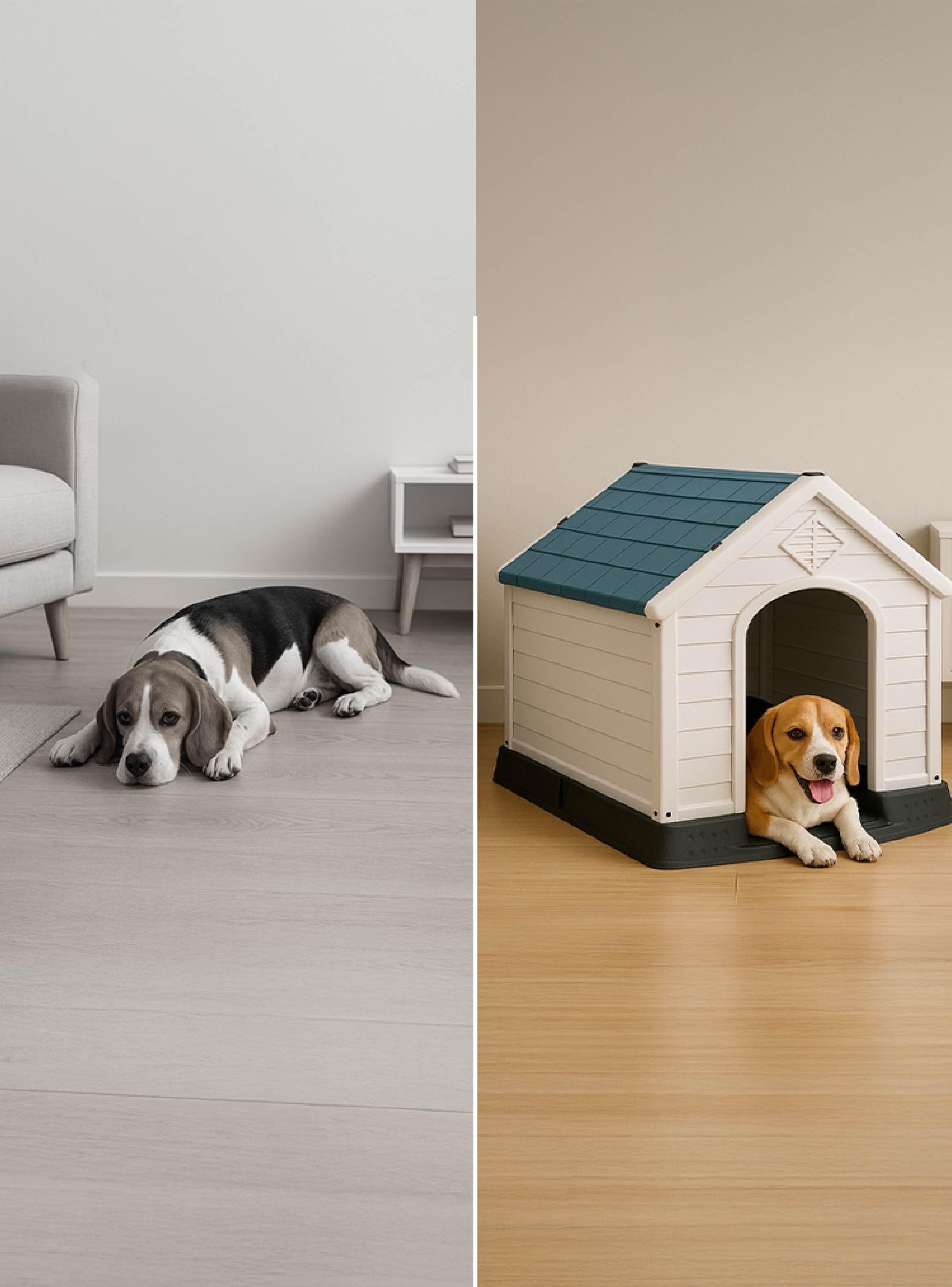 Casa Para Perros Mascotas Térmica Lil House 73x66x71 PetWoow-5