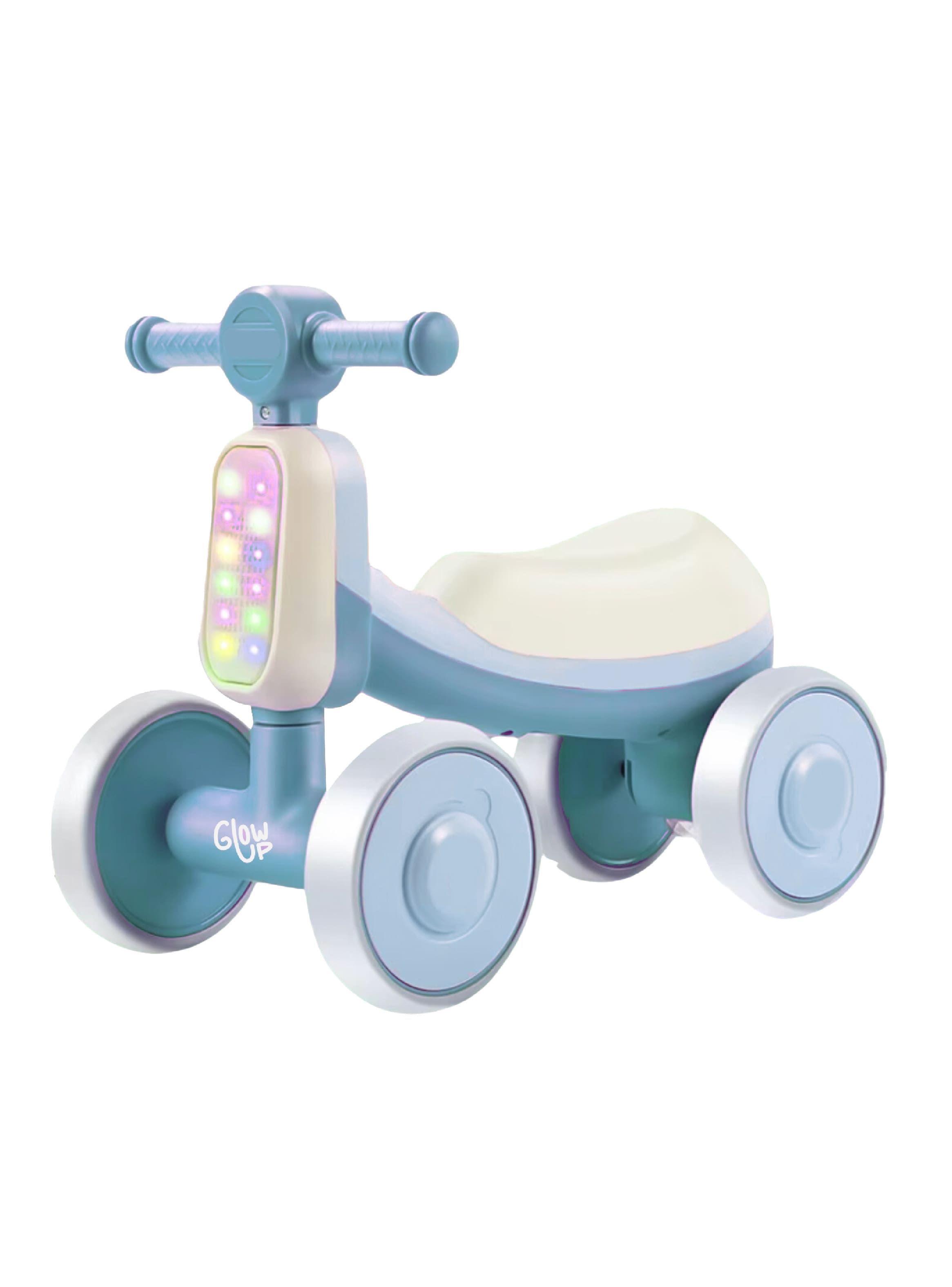 Triciclo Infantil con Luz y Sonido Bambi Azul GlowUp-0