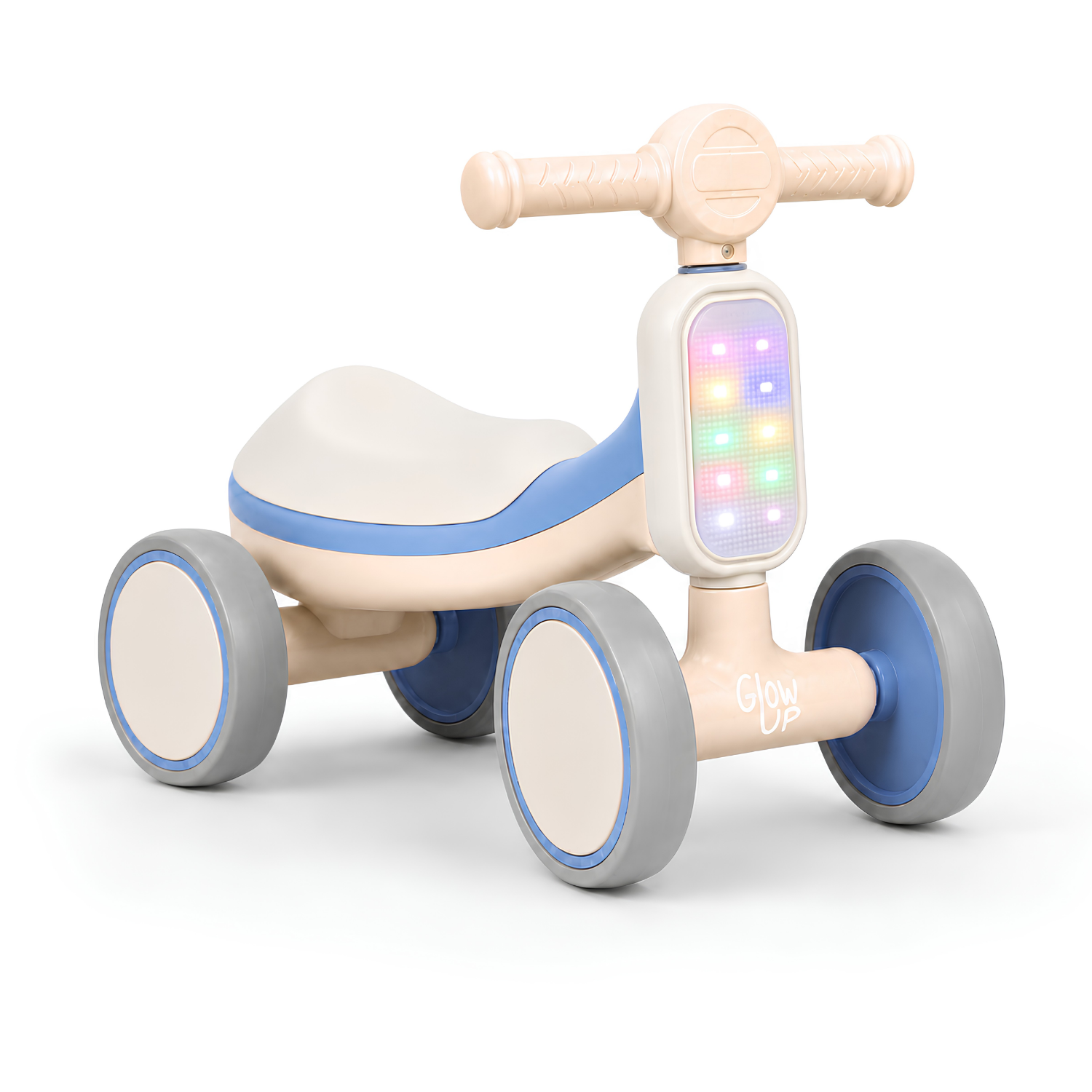 Triciclo Infantil con Luz y Sonido Bambi Azul GlowUp-2