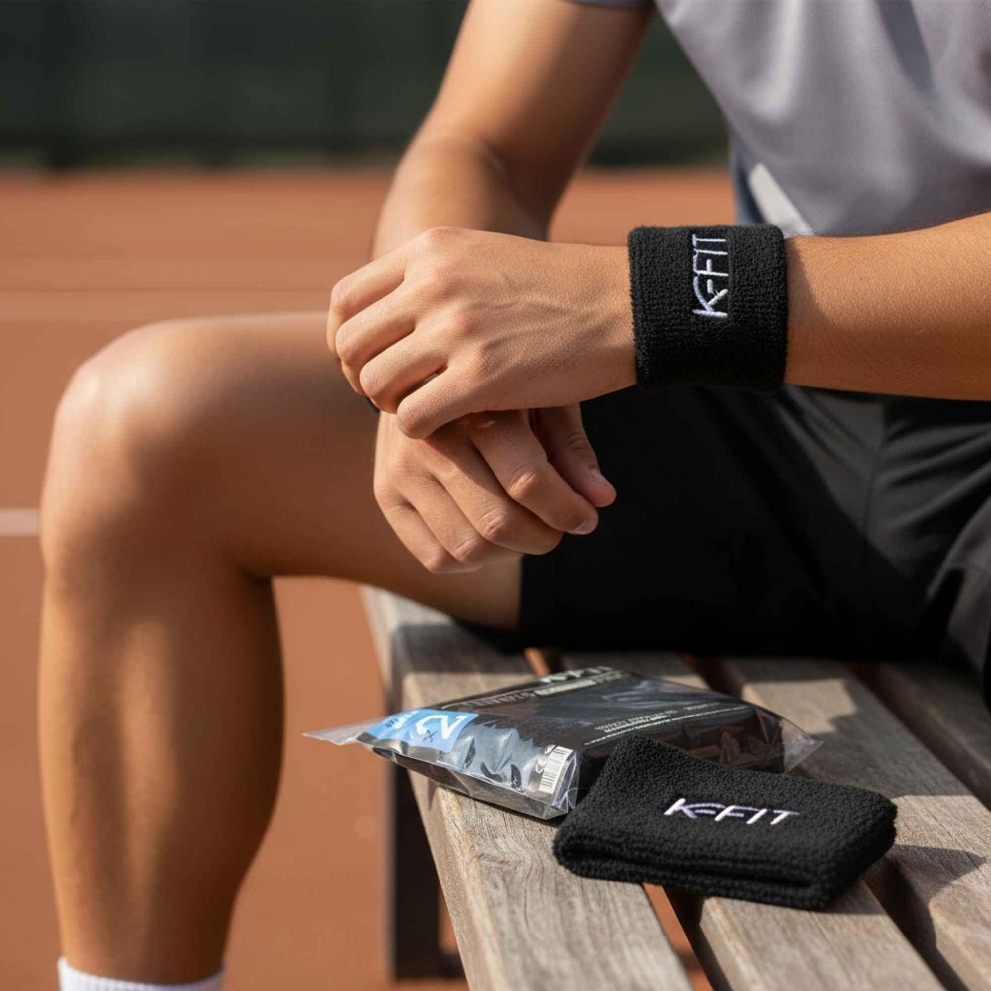 Muñequera Larga de Tenis K-FIT-3