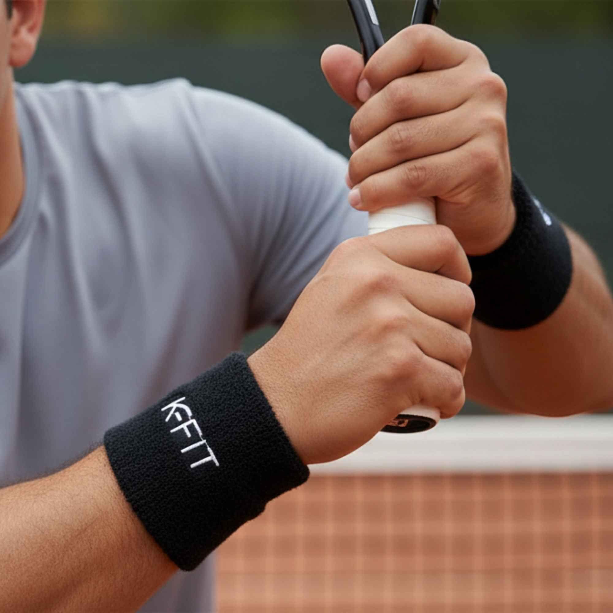 Muñequera Larga de Tenis K-FIT-4