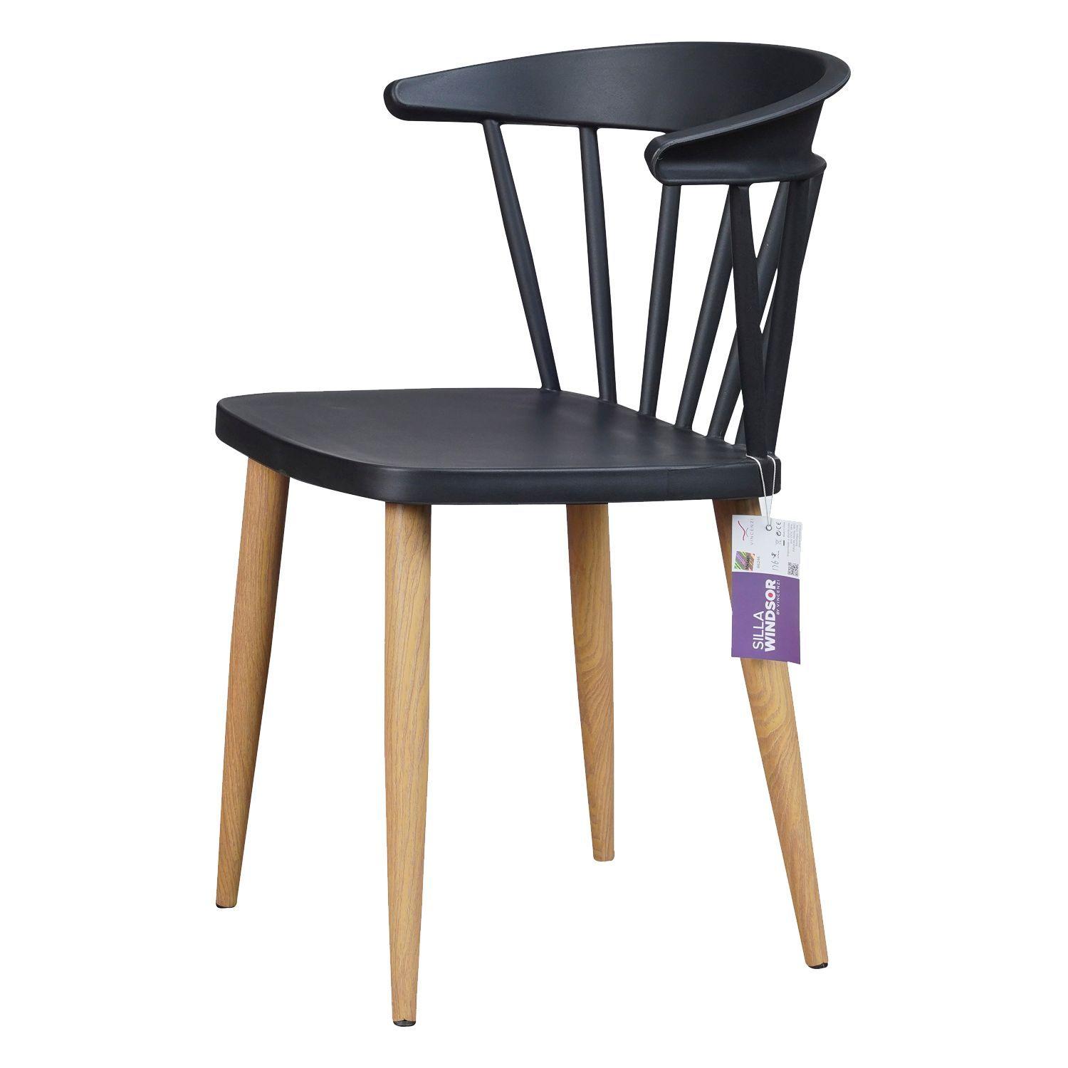 Silla Windsor Madrid Negra-0