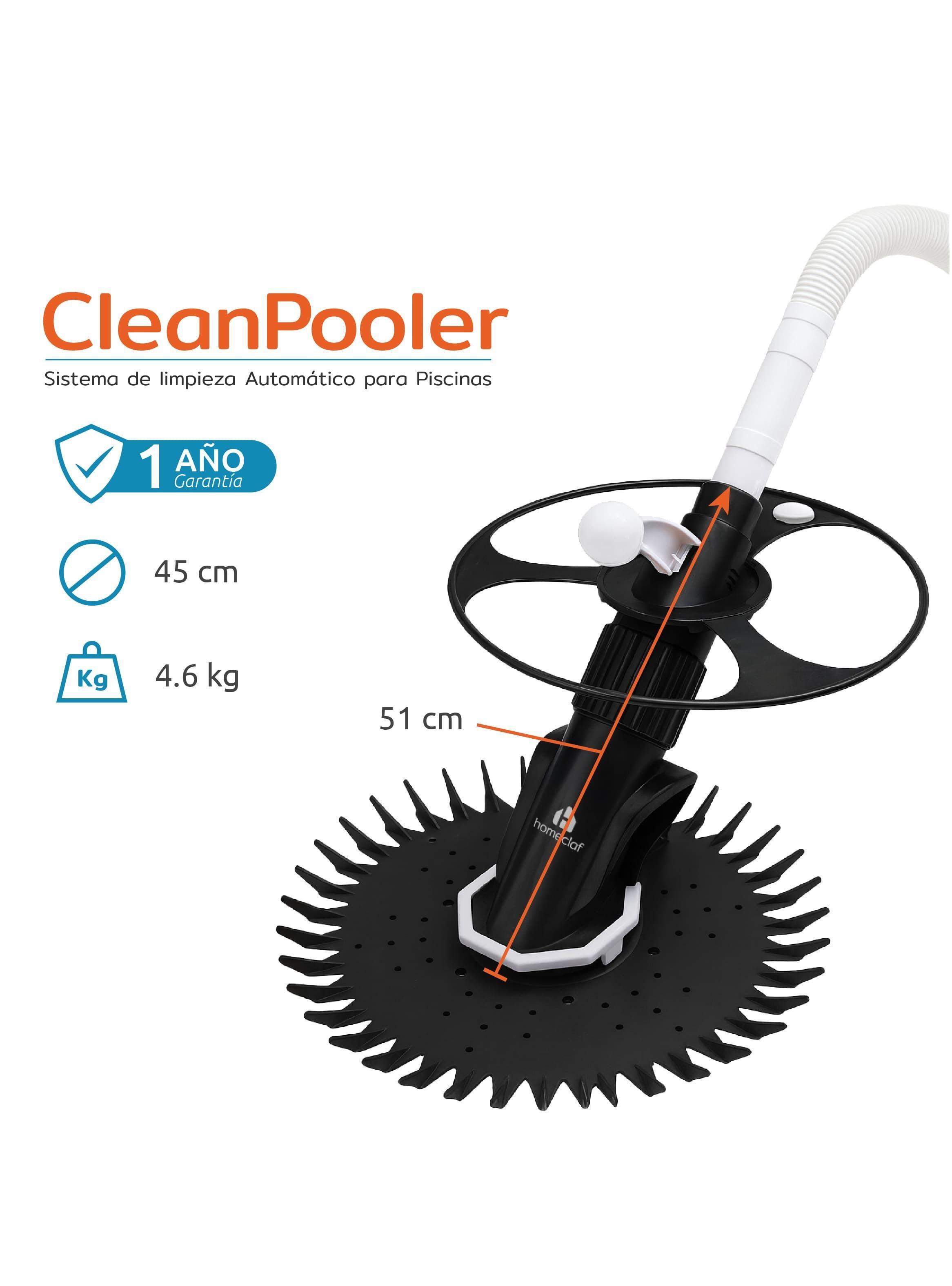 Limpiador Automático De Piscinas 51 Cm Cleanpooler Homeclaf-3