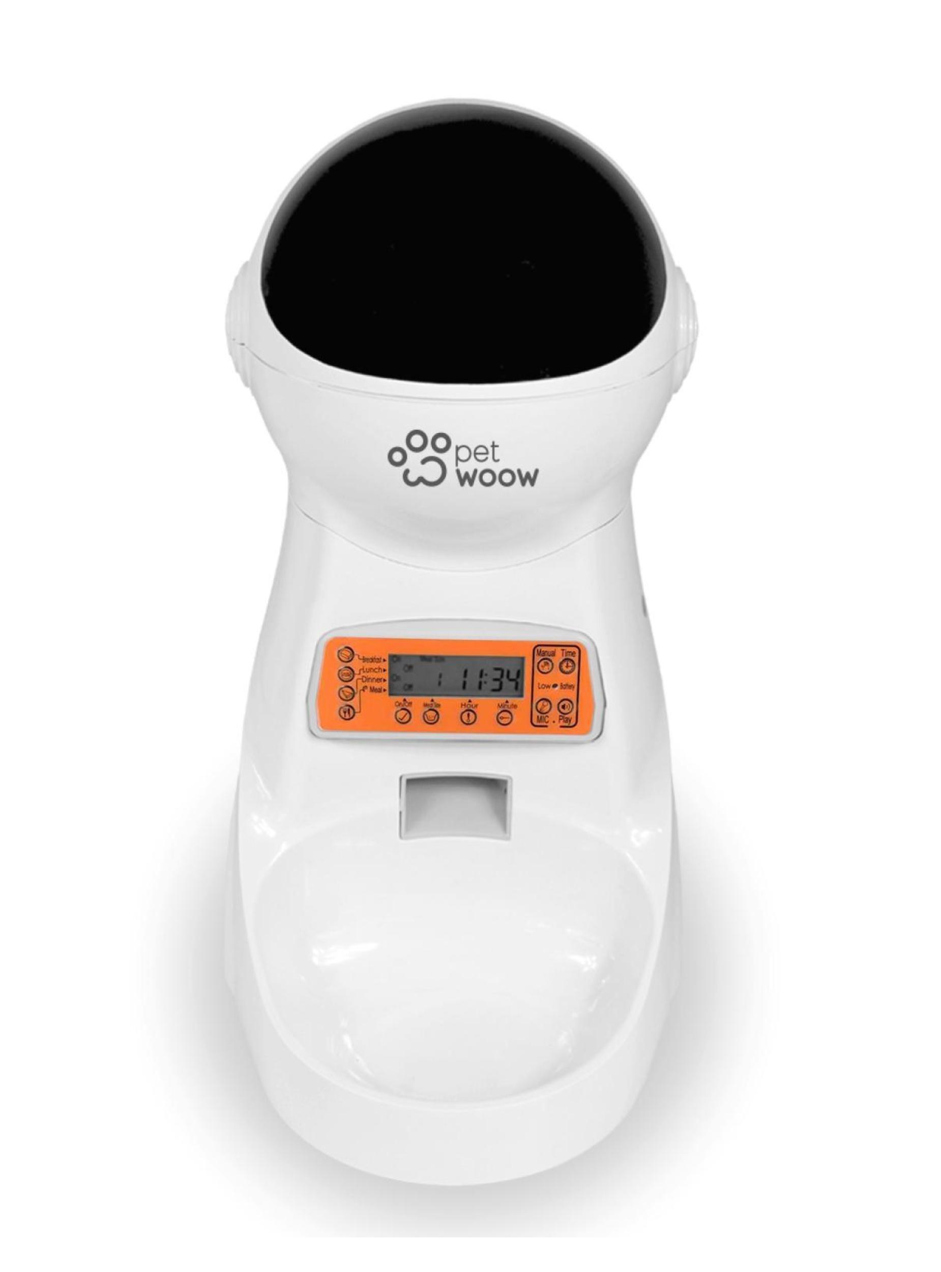 Dispensador de Alimentos Mascotas con Parlante-3