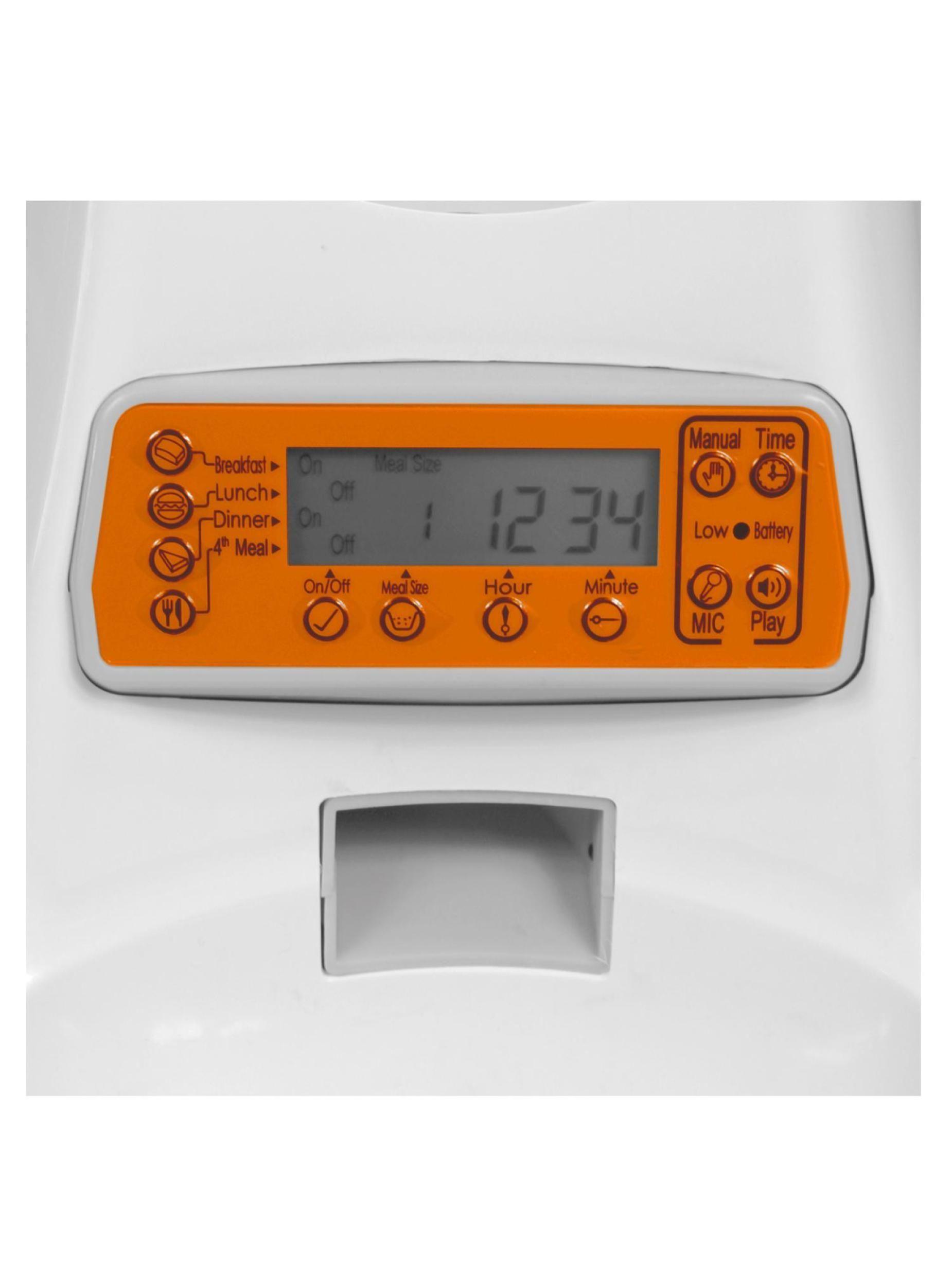 Dispensador de Alimentos Mascotas con Parlante-4